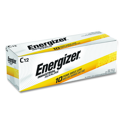 ENERGIZER INDUSTRIAL C BATTERIES C CELL ALKALINE Energizer EN93 3980001921900