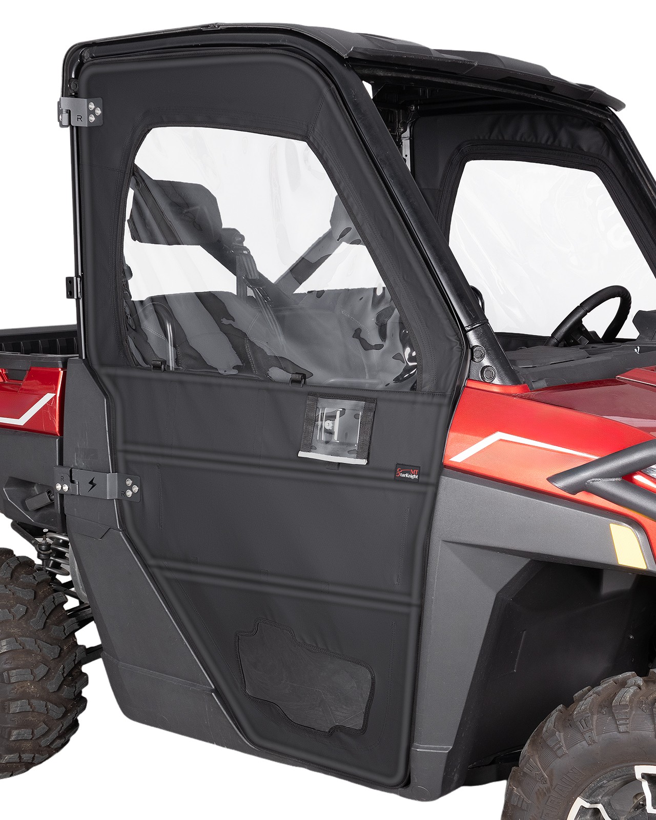 UTV Full Doors Cab Enclosure w/Steel Frame for Polaris Ranger 1000/XP 1000 2017+