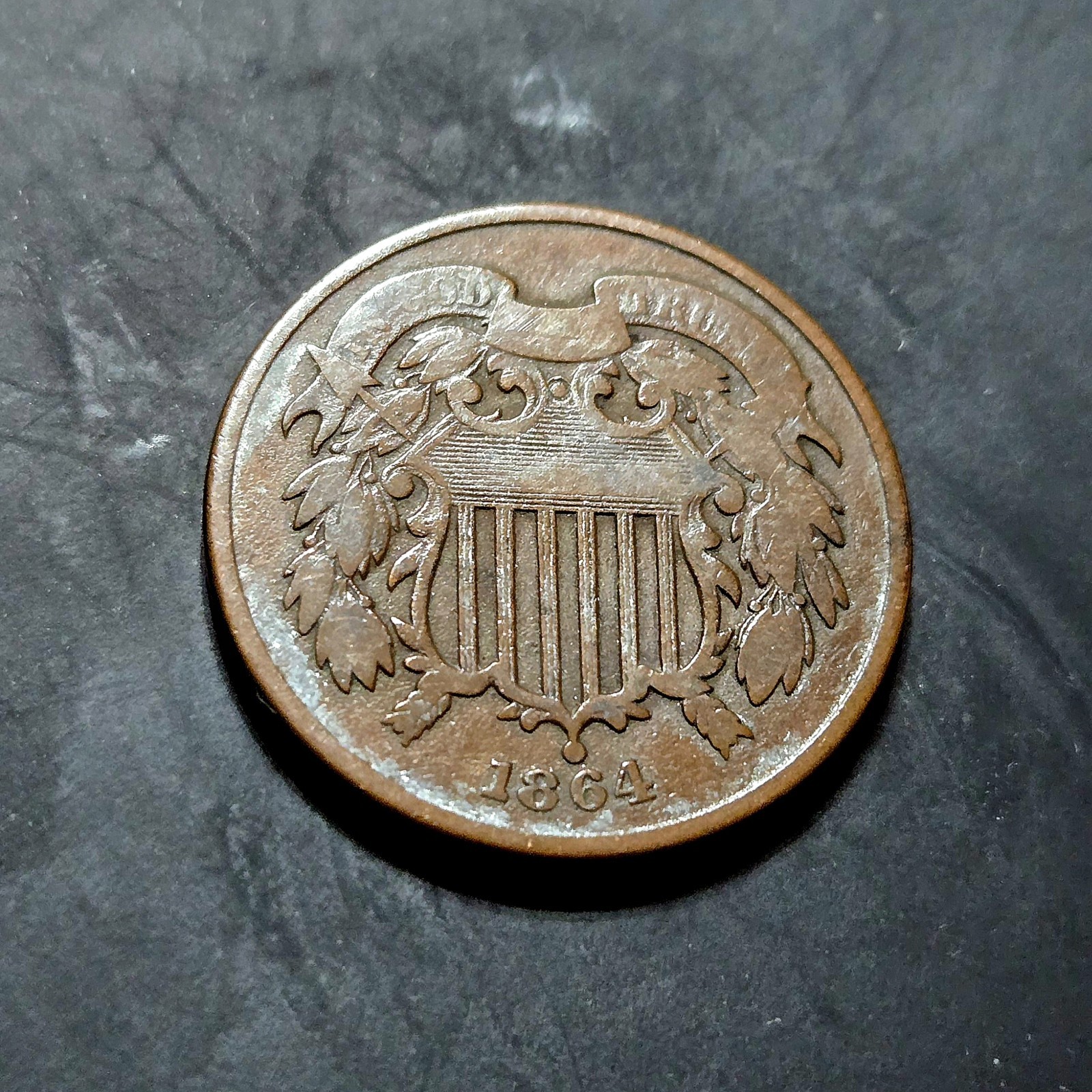 1864 Two Cent Piece, Nice Condition 1864 Two Cent Piece, Nice Condition