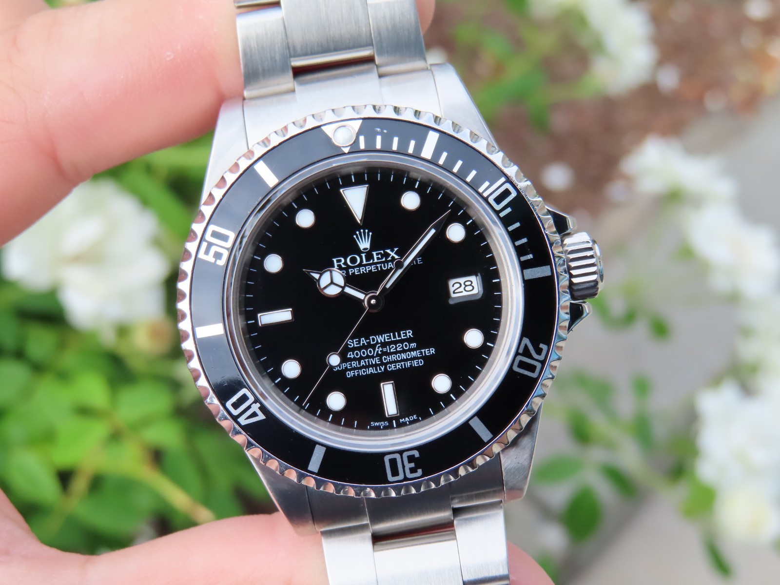 2007 Rolex Sea-Dweller 16600 Men\'s 40mm Stainless Steel Wristwatch w/ Box