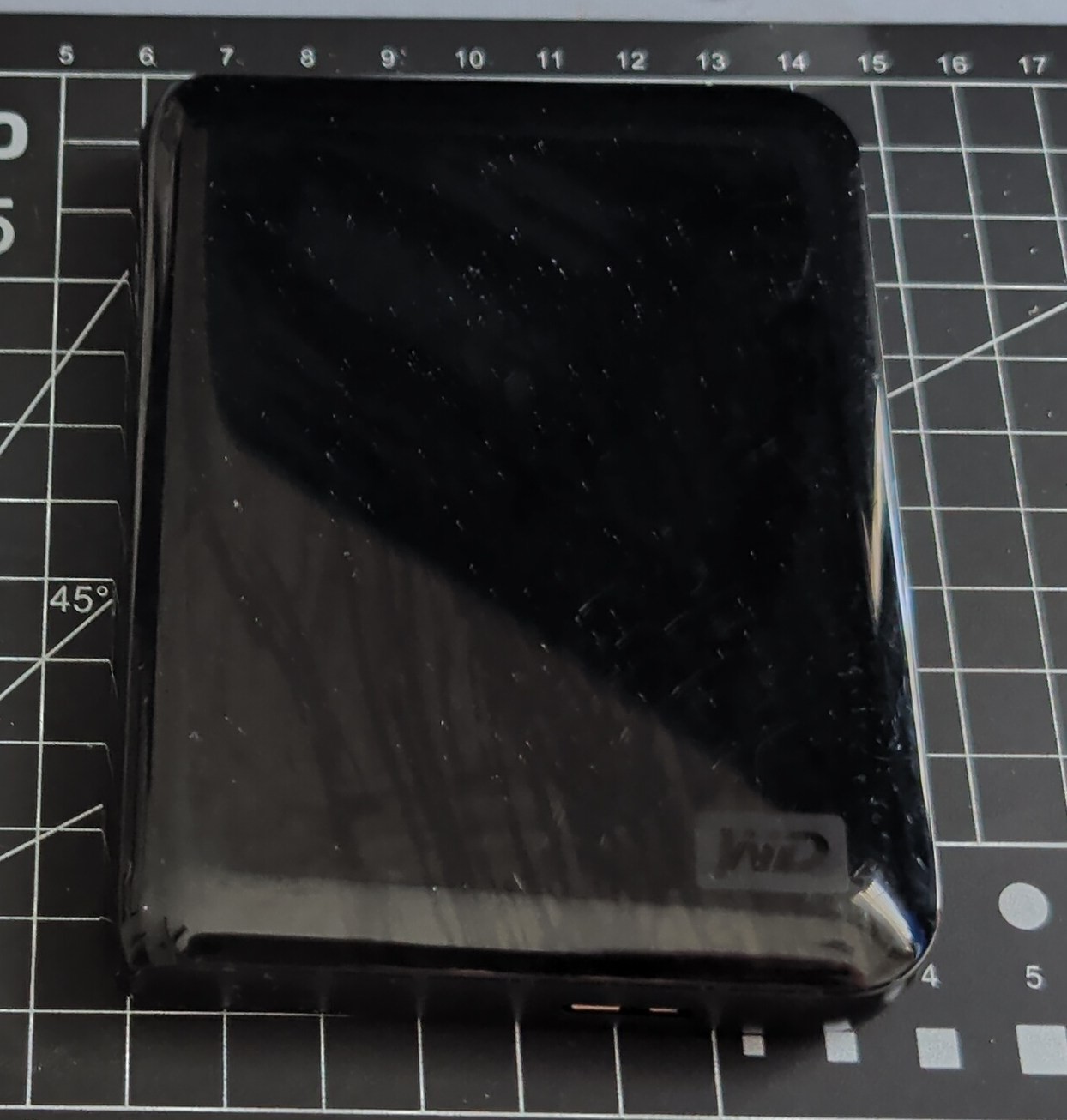 WD My Passport Essential SE 1TB USB 3.0 External Hard Drive WDBACX0010BBK Tested
