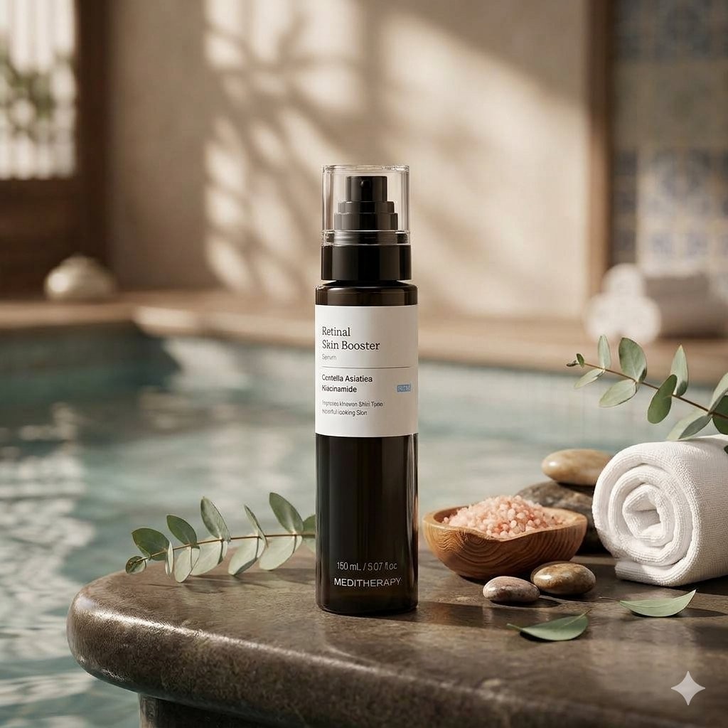 MEDITHERAPY Retinal Skin Booster Serum 5.07 fl oz | Retinaldehyde, Niacinamide, MEDITHERAPY Retinal Skin Booster Serum 5.07 fl oz | Retinaldehyde, Niacinamide,