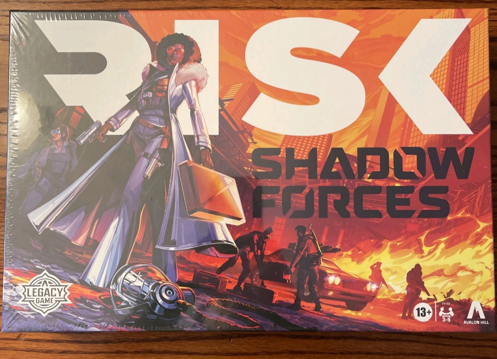 Risk: Shadow Forces Strategy Board Game (Hasbro Legacy Game) NEW Risk: Shadow Forces Strategy Board Game (Hasbro Legacy Game) NEW