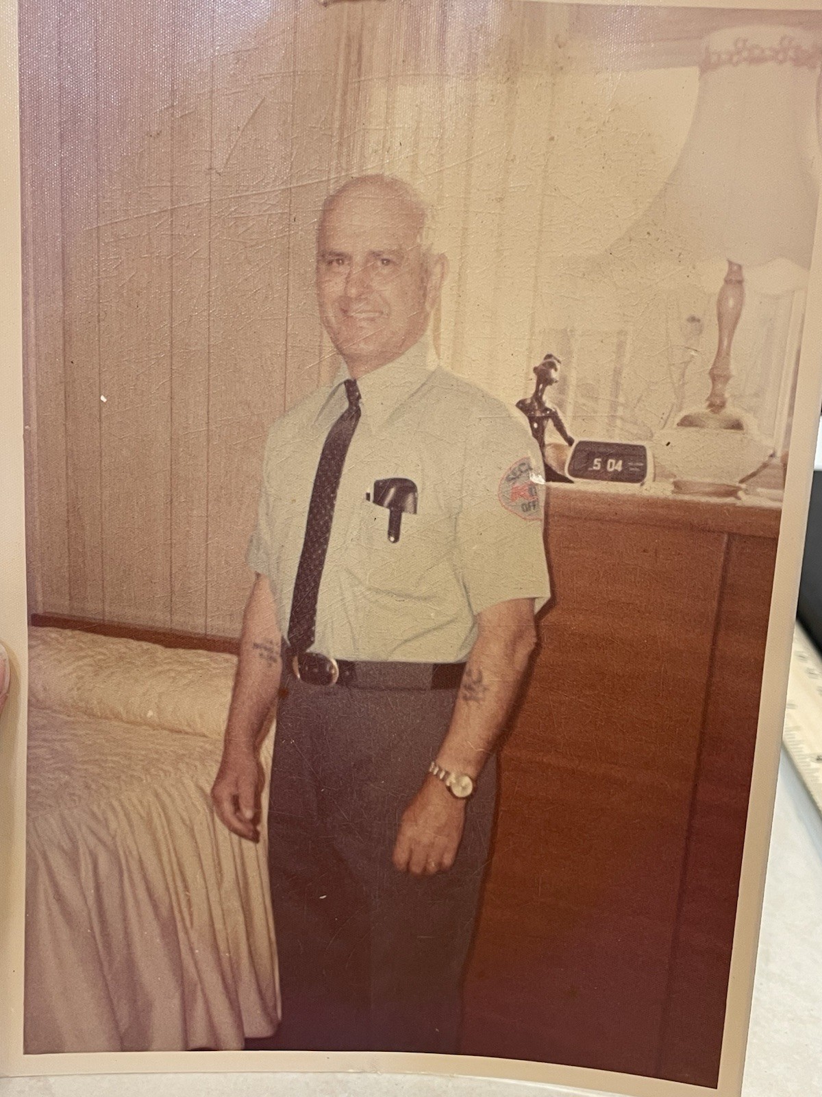 Vintage Tattoo Photography Lot 1940s 1960s Forearm Ink Uniformed Officer