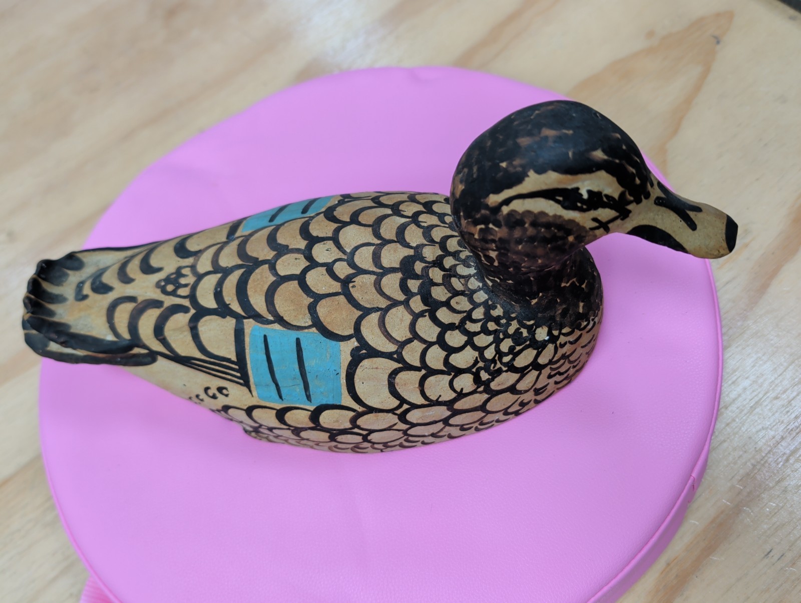 REPLICA VINTAGE KILKENNY IRELAND POTTERY CERAMIC DUCK OISIN KELLY