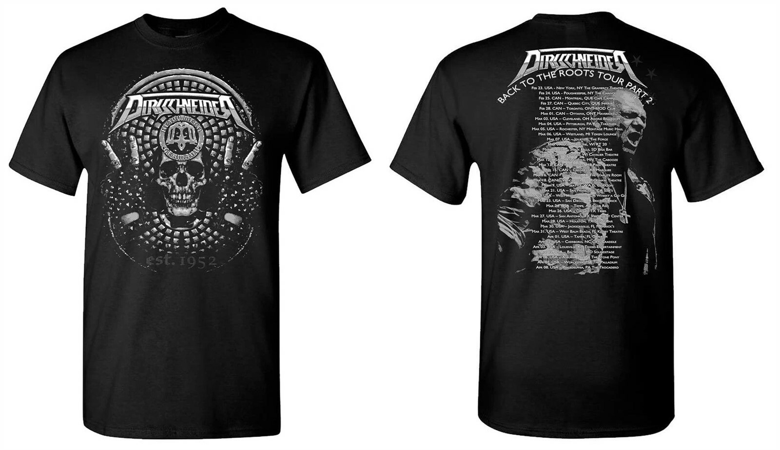 Udo DIRKSCHNEIDER cd lgo VICTORY SKULL Official TOUR SHIRT MED New accept u.d.o. Udo DIRKSCHNEIDER cd lgo VICTORY SKULL Official TOUR SHIRT MED New accept u.d.o.