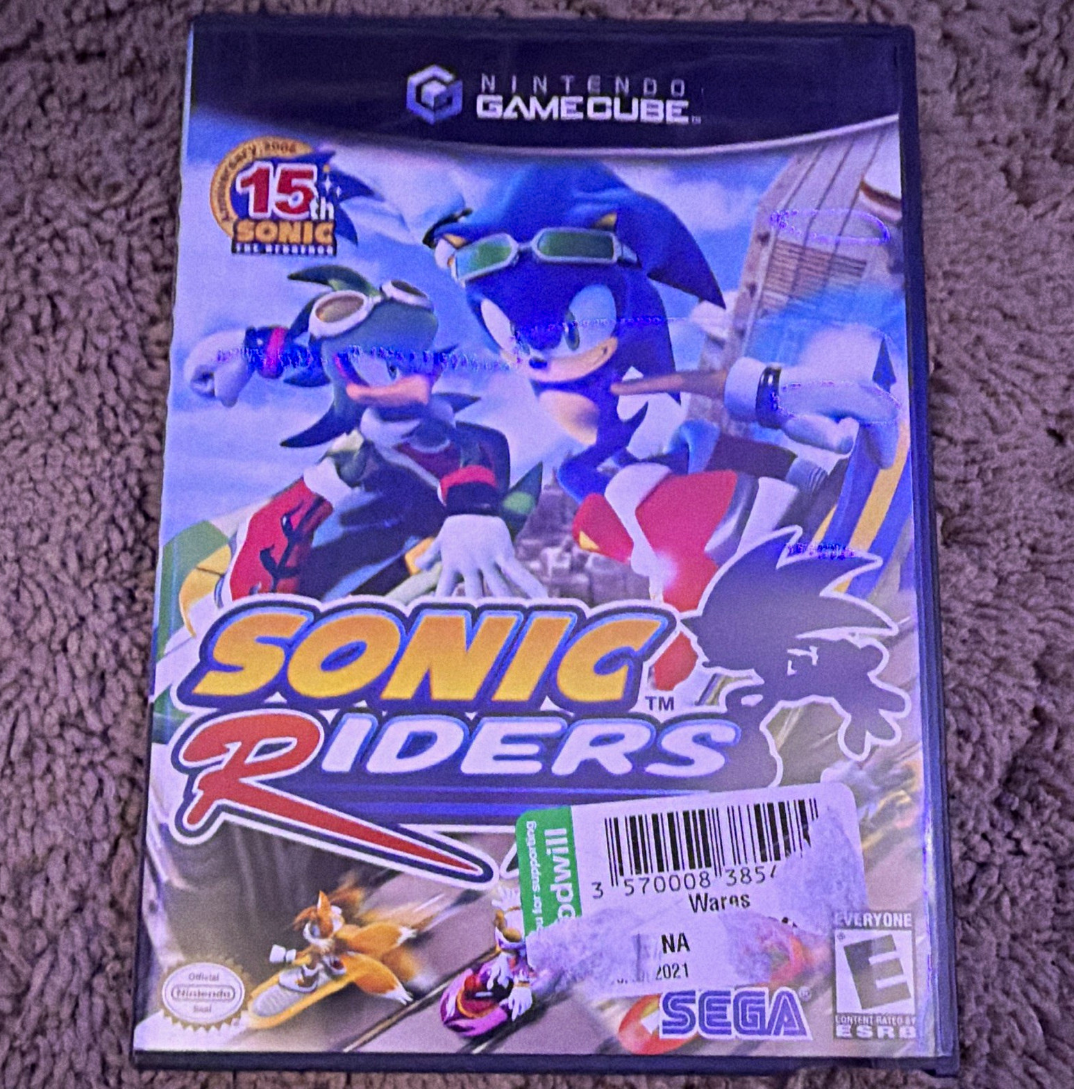SEGA Sonic Riders GameCube Complete w/ Manual Racing E NTSC-U/C Sonic Series SEGA Sonic Riders GameCube Complete w/ Manual Racing E NTSC-U/C Sonic Series