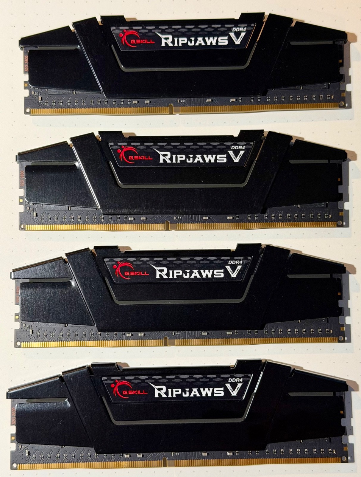 G.Skill Ripjaws V 128GB 4x32GB DDR4 RAM 3600MHz CL18 F4-3600C18Q-128GVK G.Skill Ripjaws V 128GB 4x32GB DDR4 RAM 3600MHz CL18 F4-3600C18Q-128GVK