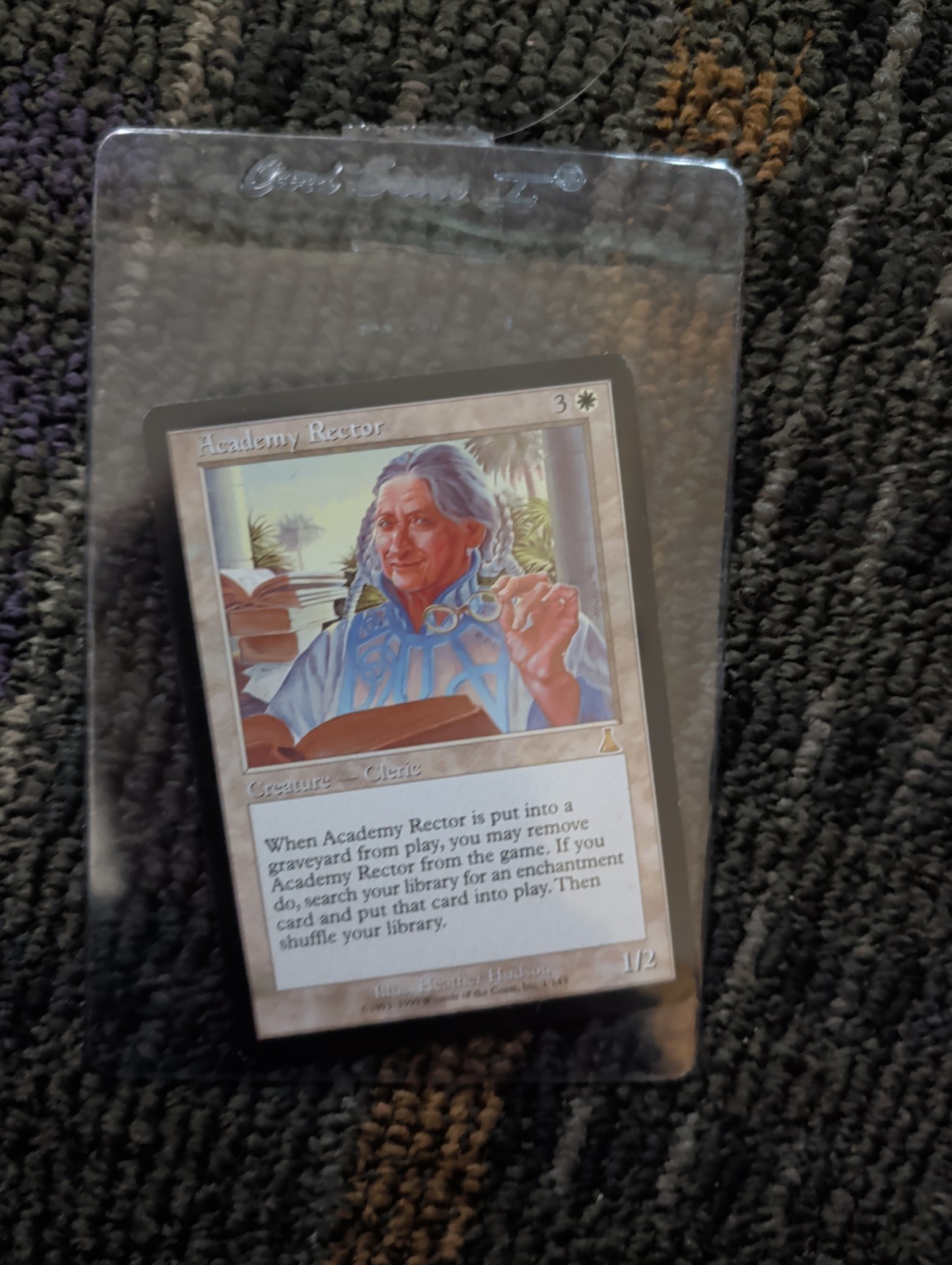 Academy Rector Urza\'s Destiny MTG Magic the Gathering Card Academy Rector Urza\'s Destiny MTG Magic the Gathering Card