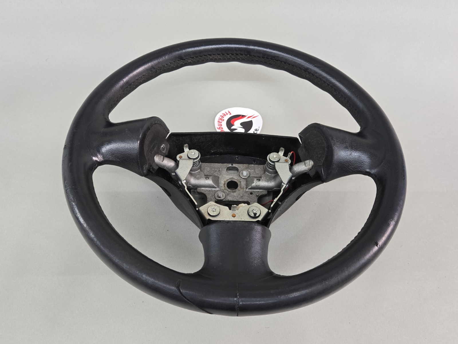 1999-2005 NB Mazda Miata Leather Not Nardi Leather Steering Wheel Black MX-5 1999-2005 NB Mazda Miata Leather Not Nardi Leather Steering Wheel Black MX-5