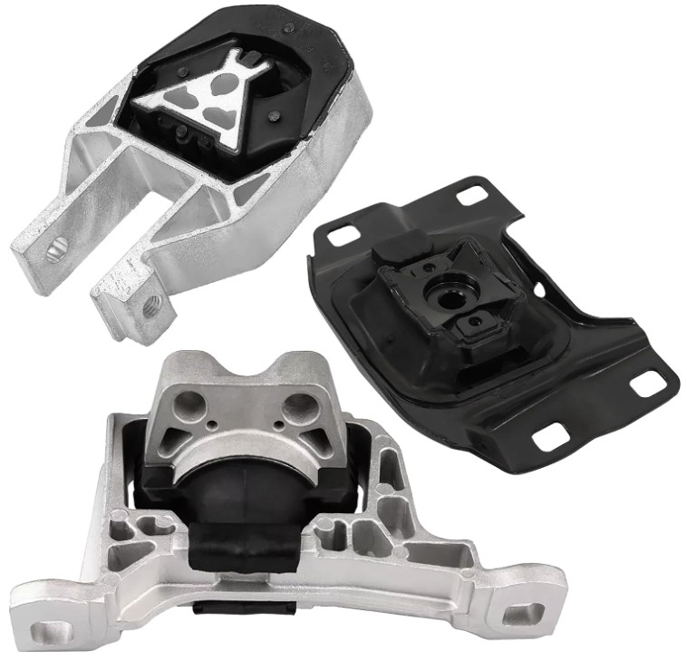 Kit de soportes de motor delanteros y traseros, superiores e inferiores, compati