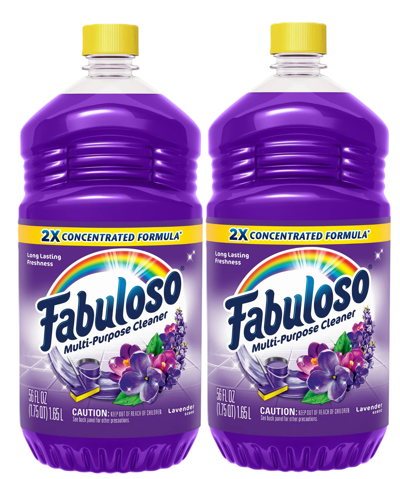 Fabuloso Multi-purpose Cleaner 2x Concentrated | Lavender | 56 Oz 2 Pack Fabuloso Multi-purpose Cleaner 2x Concentrated | Lavender | 56 Oz 2 Pack