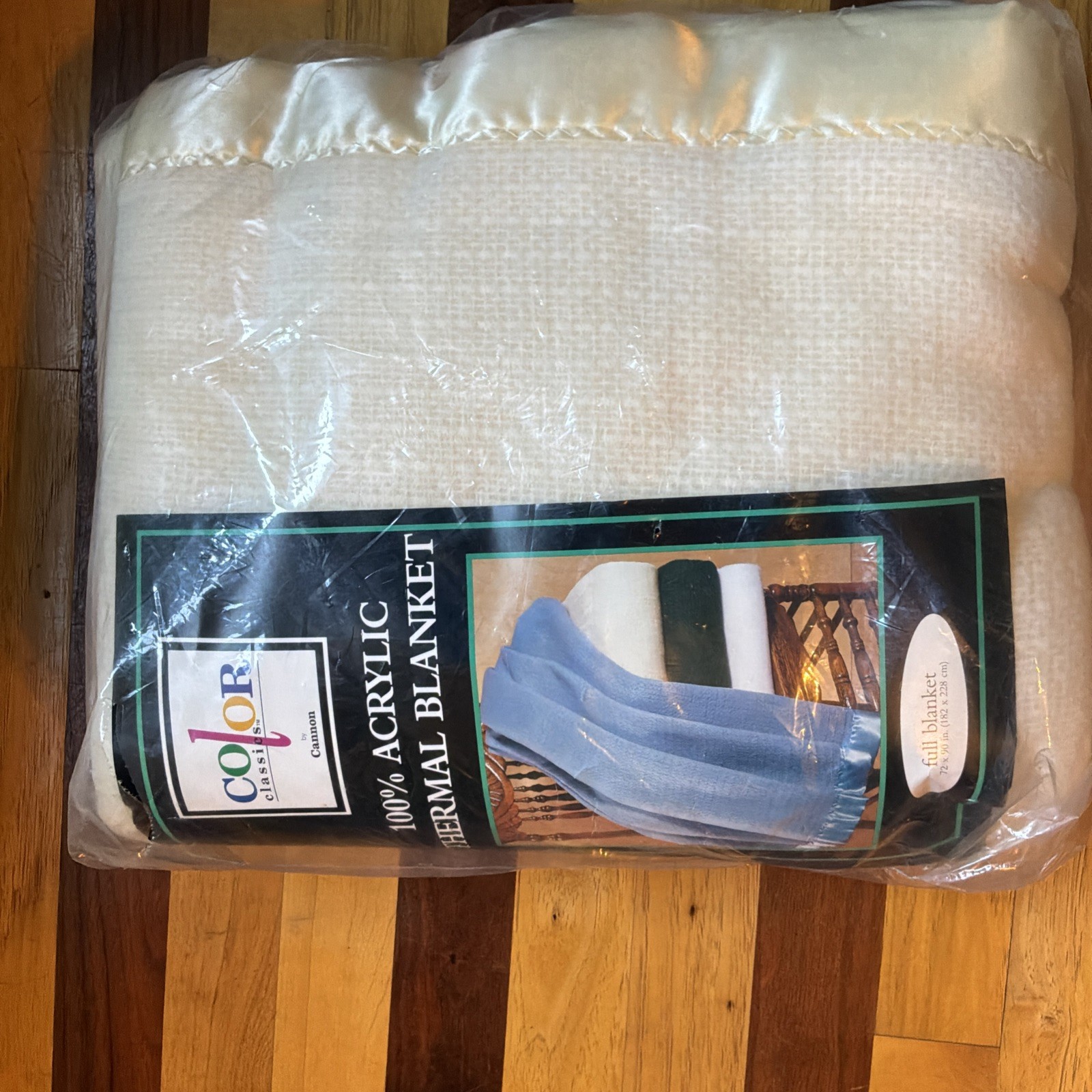 Vintage Owen Country Classics 100% Cotton Thermal Blanket Full Size 72 X 90 Ligh Vintage Owen Country Classics 100% Cotton Thermal Blanket Full Size 72 X 90 Ligh