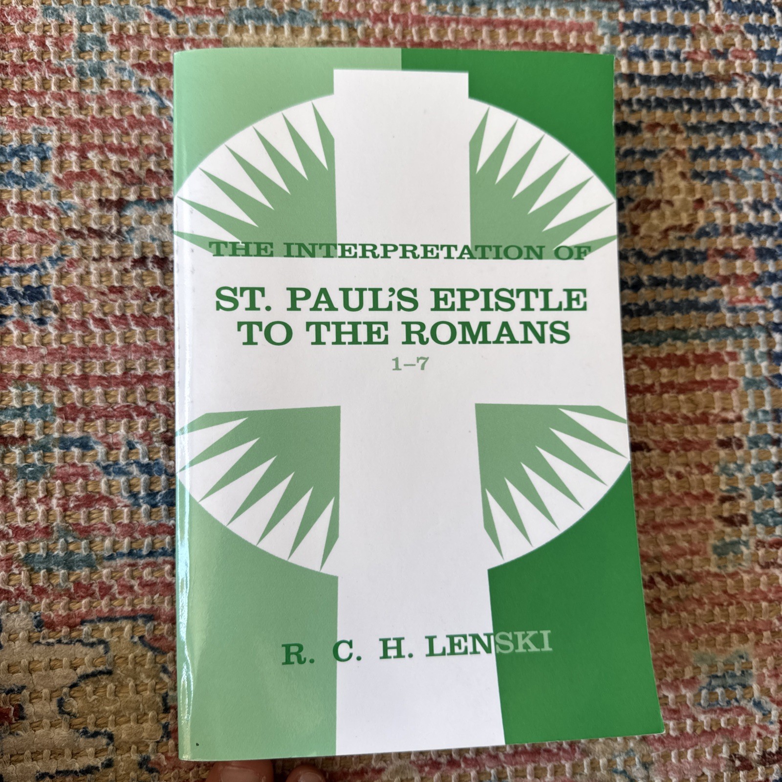 Interpretation of St Paul's Epistle to the Romans, Chapters 1-7 by Richard C. H.