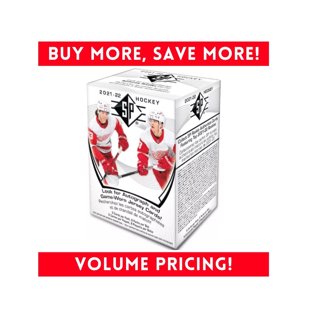 2021-22 Upper Deck SP Hockey Blaster Box