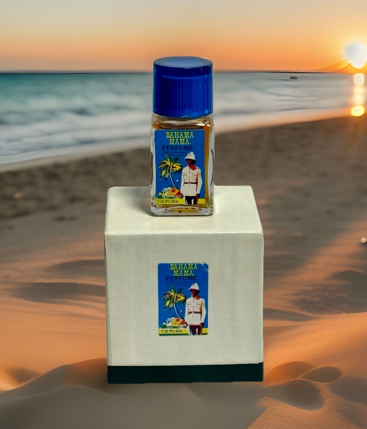 Vintage Bahama Mama By Louis D\'or 1/2oz/.5oz Perfume Splash DISCONTINUED- NEW Vintage Bahama Mama By Louis D\'or 1/2oz/.5oz Perfume Splash DISCONTINUED- NEW