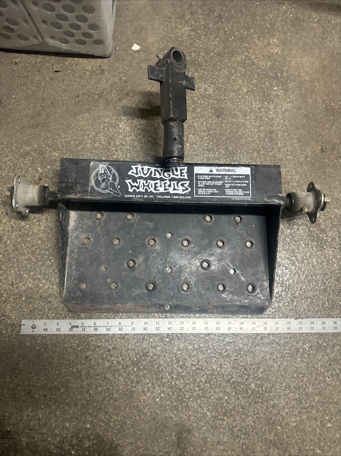 JUNGLE JIM'S JUNGLE WHEELS MOWER ATTACHMENT ( NO Wheels) JUNGLE JIM'S JUNGLE WHEELS MOWER ATTACHMENT ( NO Wheels)