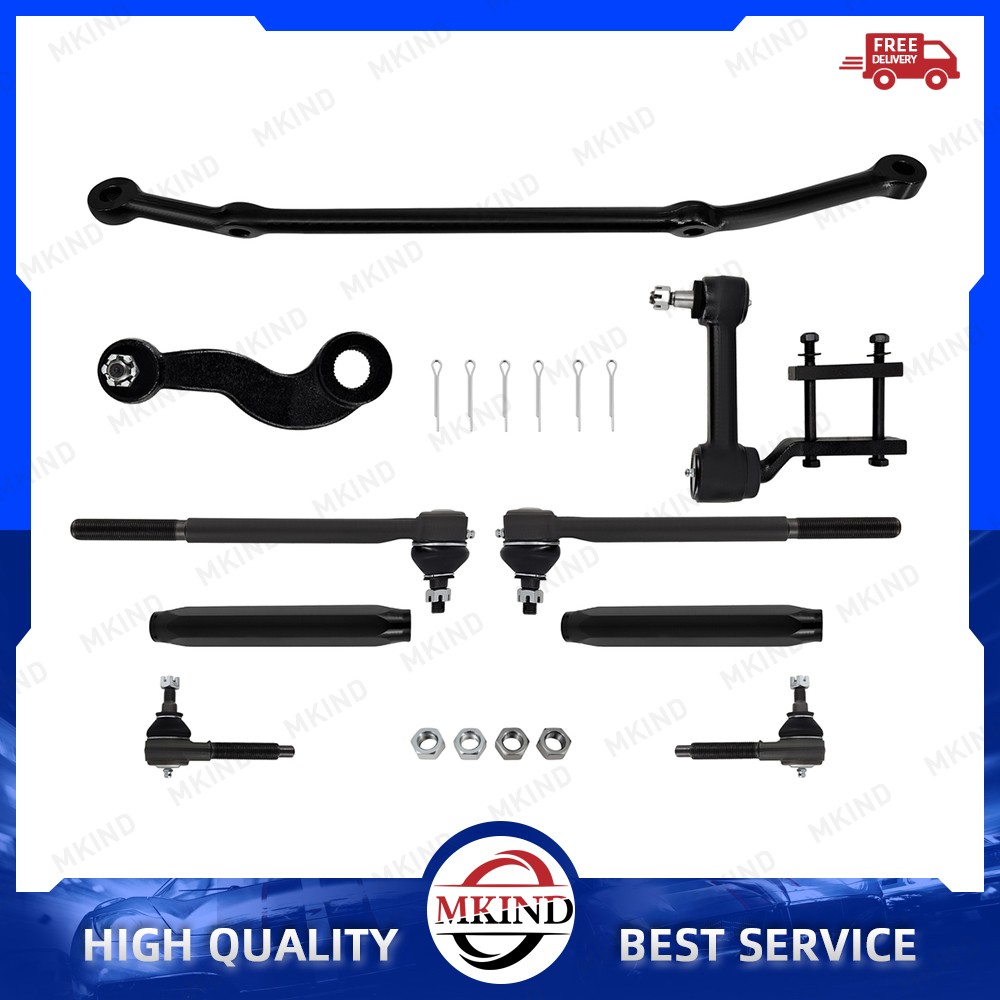 For Chevy 1961-1964 Impala Front Suspension Manual Steering Linkage Kit Tie Rods