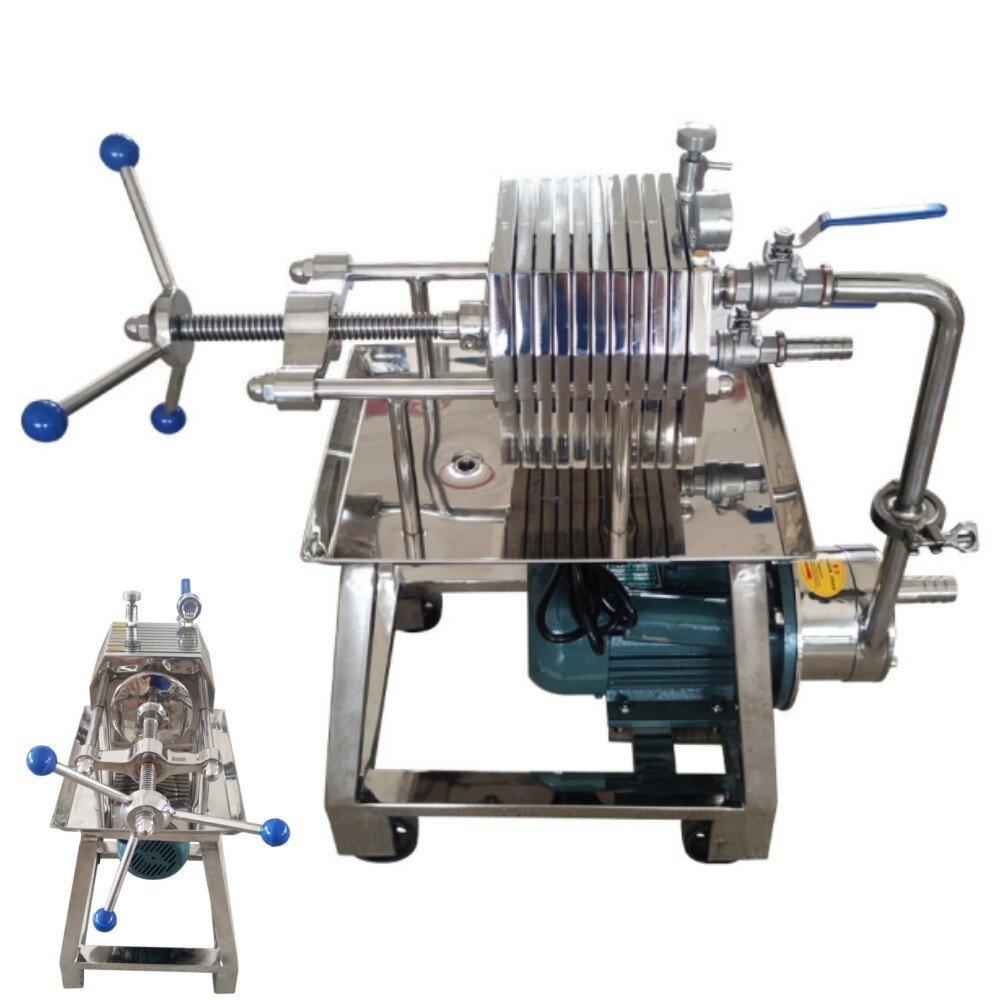 High-Efficiency Stainless Steel Sandwich Plate Frame Honey Press Filter Fine