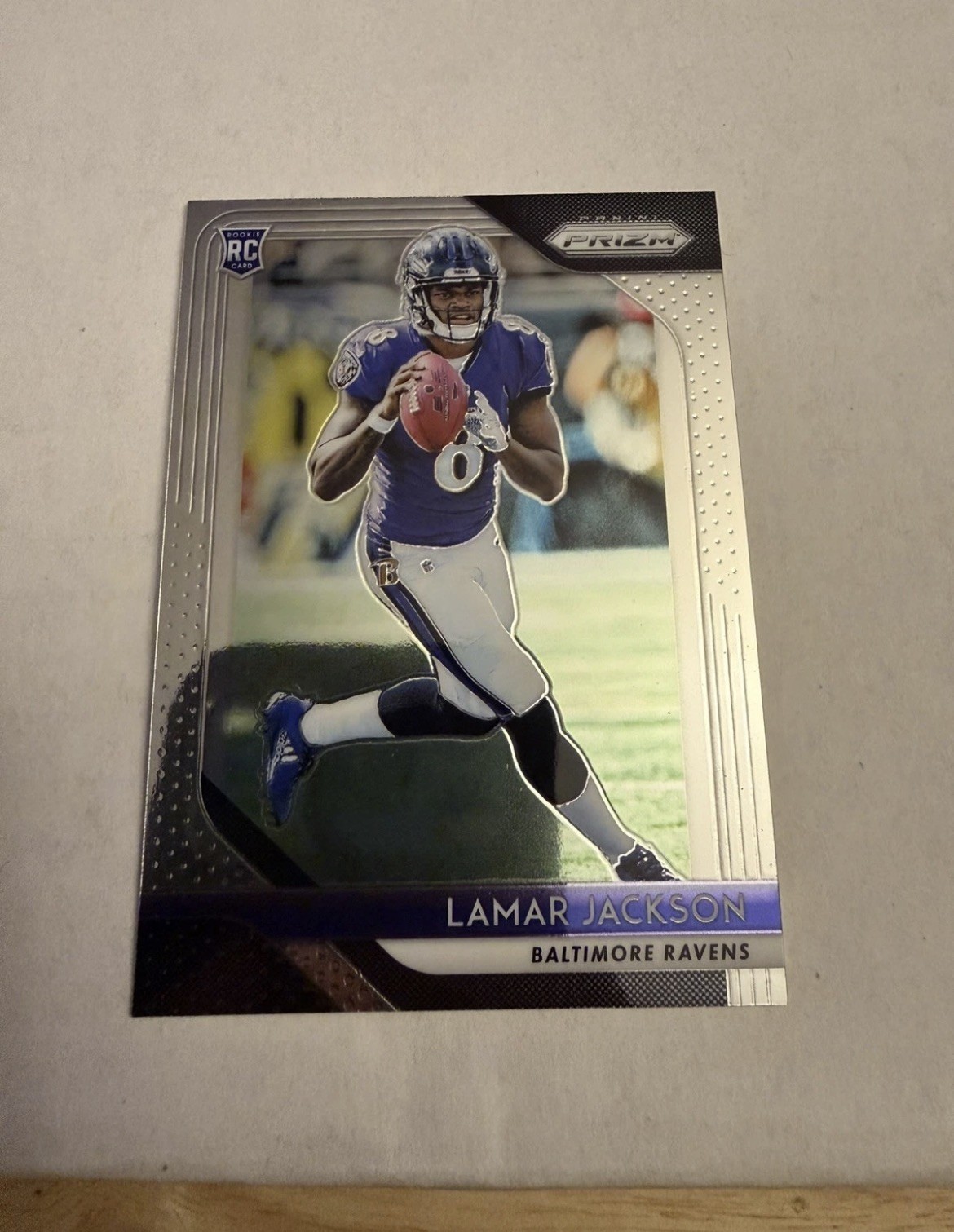 2018 Panini Prizm Rookie Lamar Jackson #212 (READ THE DESC) 2018 Panini Prizm Rookie Lamar Jackson #212 (READ THE DESC)