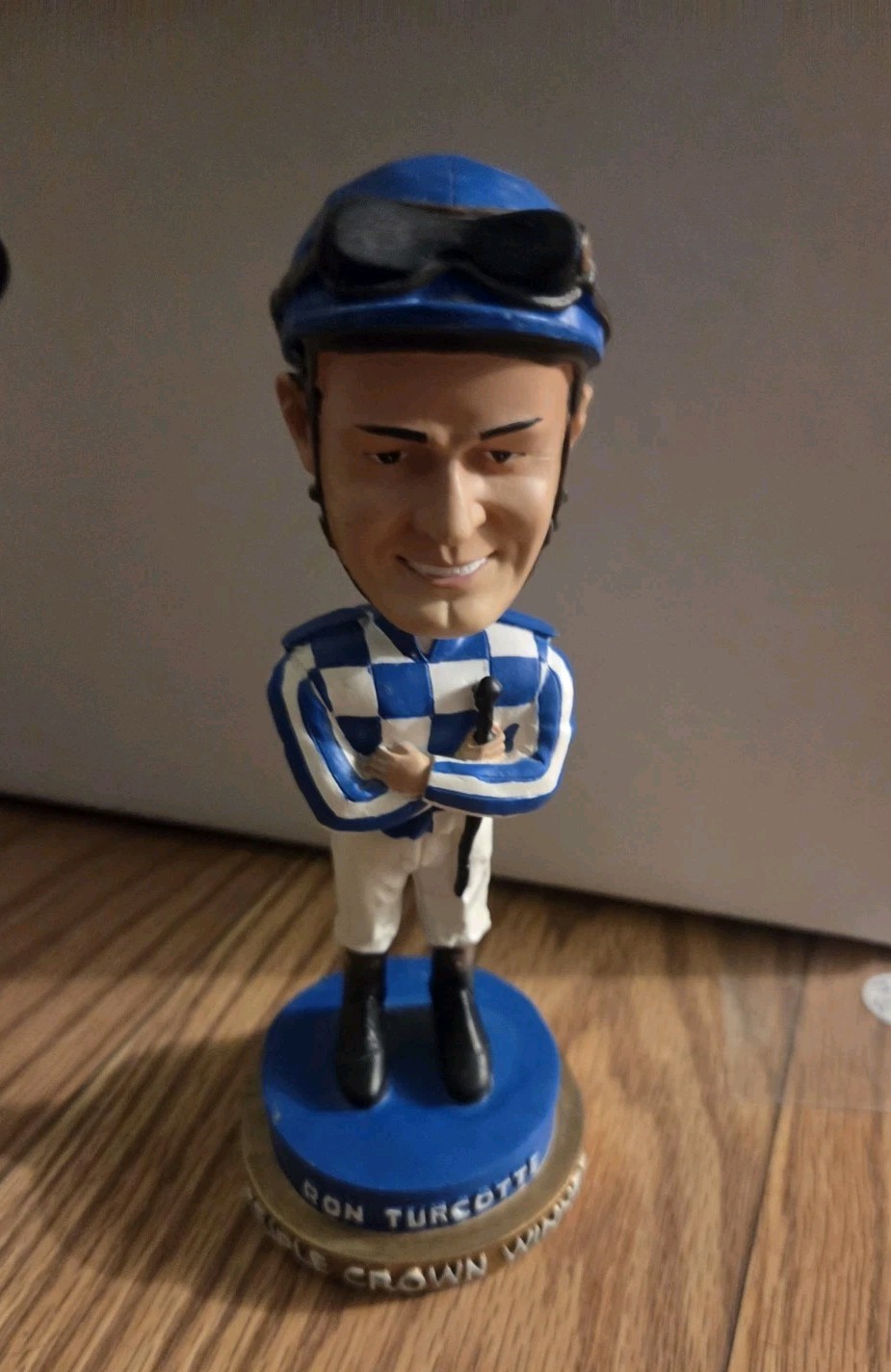 Ron Turcotte HOF Jockey Bobblehead Secretariat 1973 Triple Crown Kentucky Derby Ron Turcotte HOF Jockey Bobblehead Secretariat 1973 Triple Crown Kentucky Derby