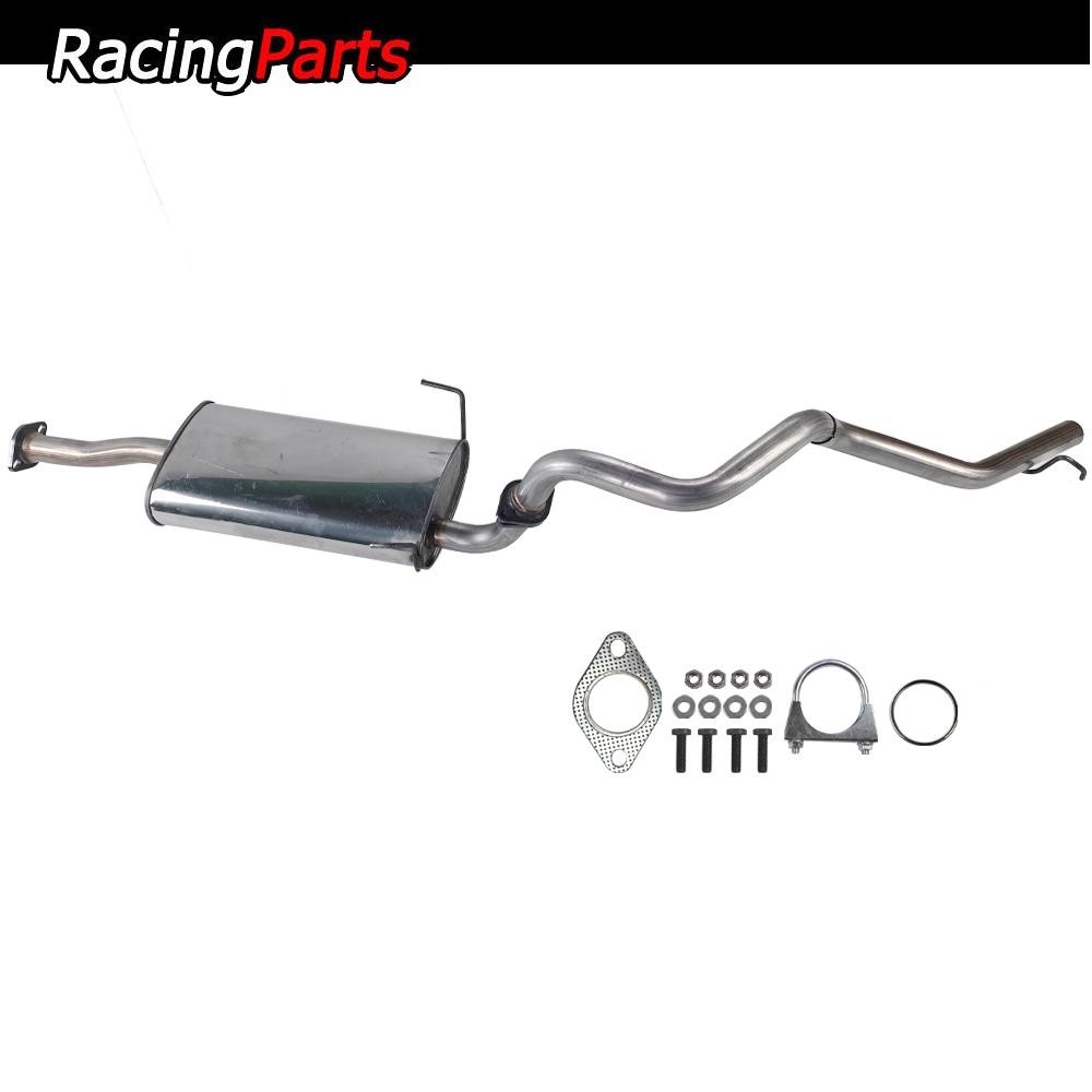 For 99-02 Toyota 4Runner 3.4L V6 2.7L Stainless Exhaust Muffler Pipe System Kit