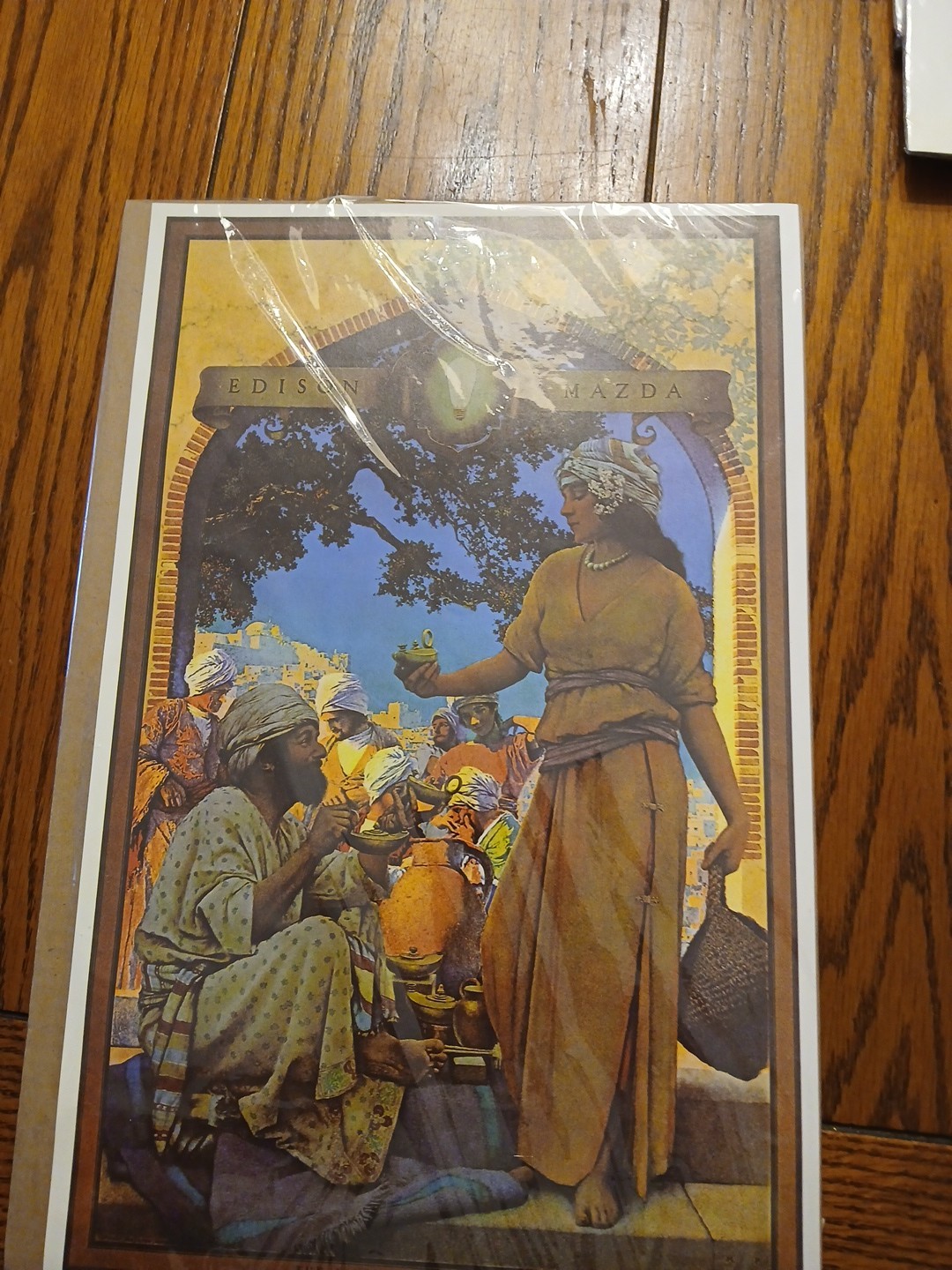 Maxfield Parrish Print Lampseller Maxfield Parrish Print Lampseller