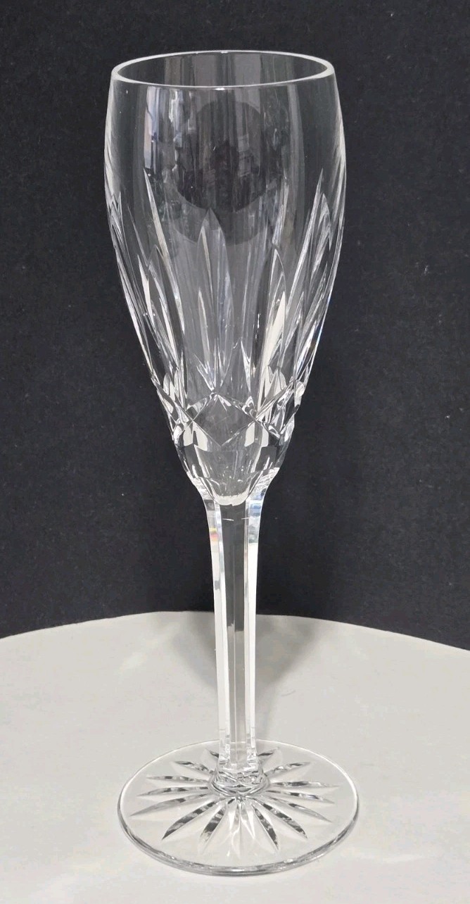 Waterford Crystal Ballymore Champagne Flute Glass 8 1/4\