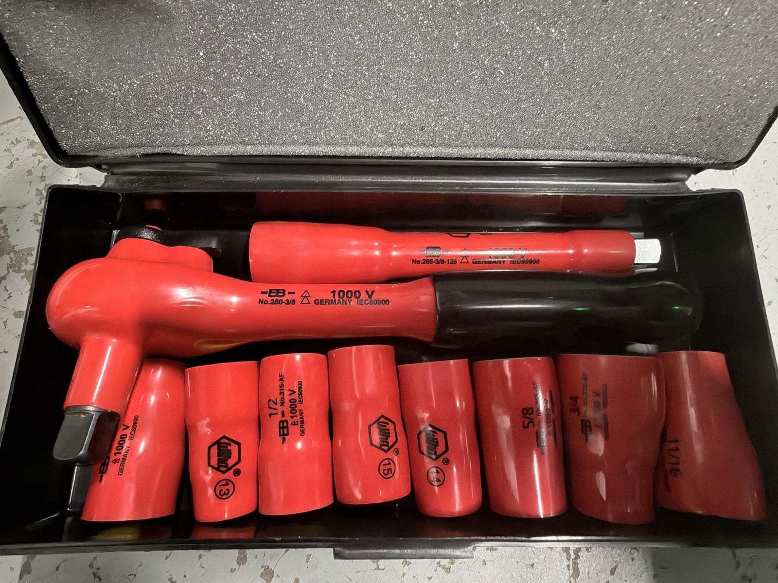 Wiha Tools 31493 Insulated 3/8\ Wiha Tools 31493 Insulated 3/8\
