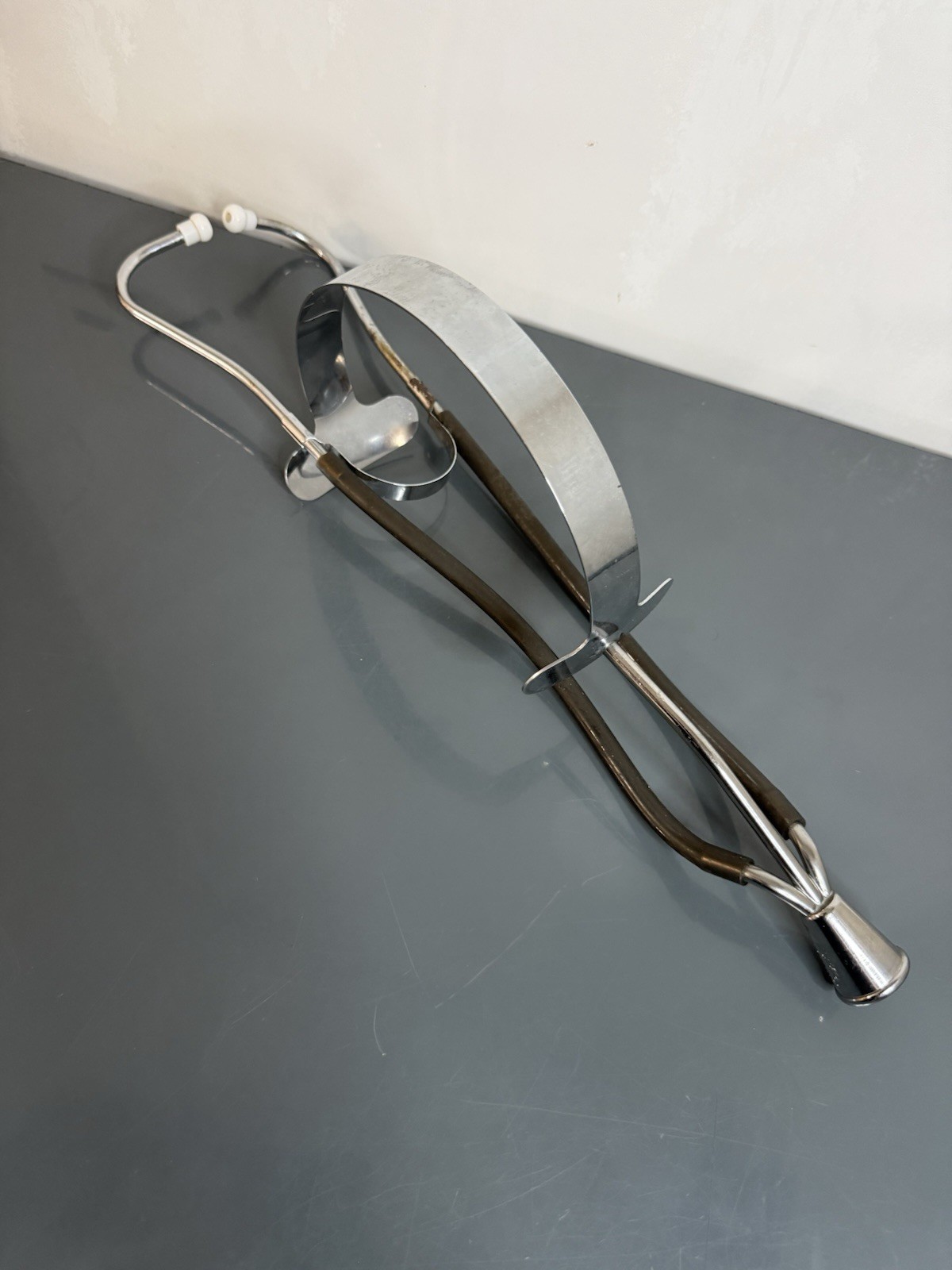 Vintage Grafco USA Fetal Stethoscope Fetoscope With Headband Medical Oddity Vintage Grafco USA Fetal Stethoscope Fetoscope With Headband Medical Oddity