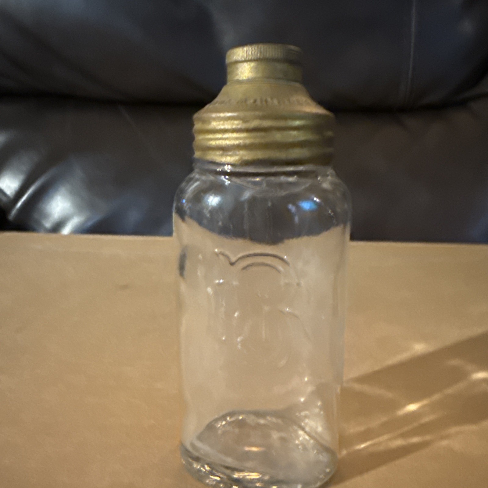 Dr Bradley And Sons Metal Lid Antique Medicine Bottle 