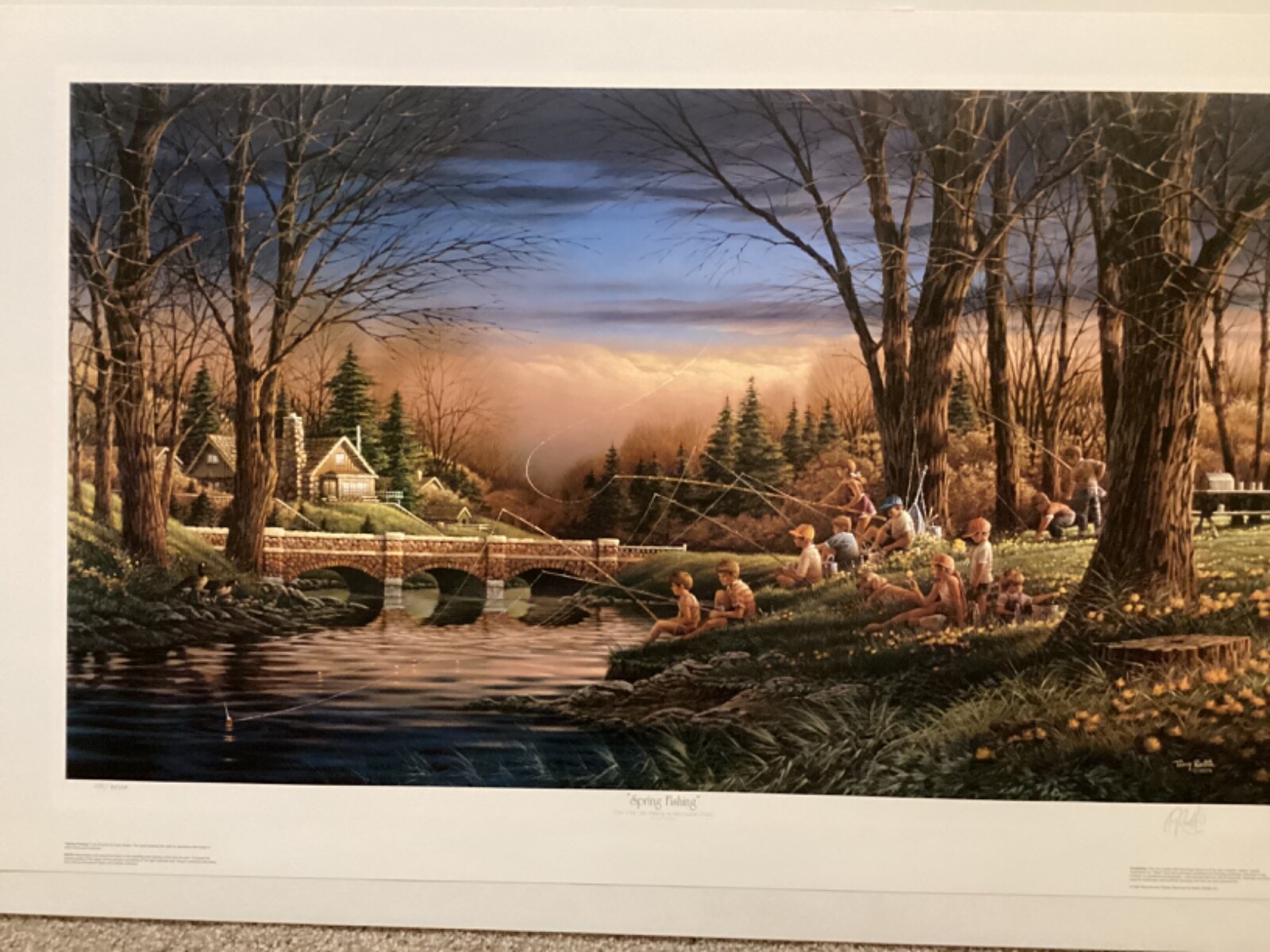 Terry Redlin Spring Fishing Terry Redlin Spring Fishing
