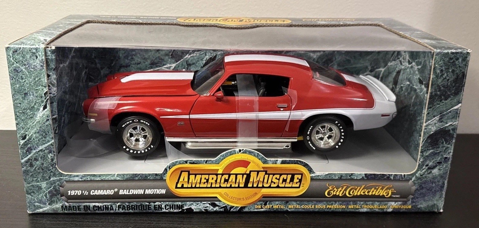 🔥ERTL American Muscle 1970 1/2 CAMARO BALDWIN MOTION 1:18 Diecast 🔥ERTL American Muscle 1970 1/2 CAMARO BALDWIN MOTION 1:18 Diecast