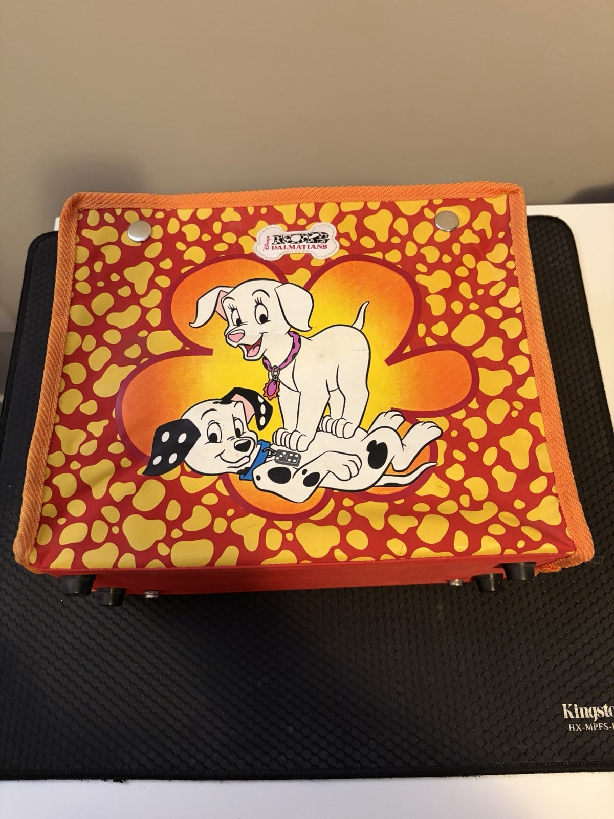 RARE 102 Dalmatians Collapsible Lunch/storage Case 