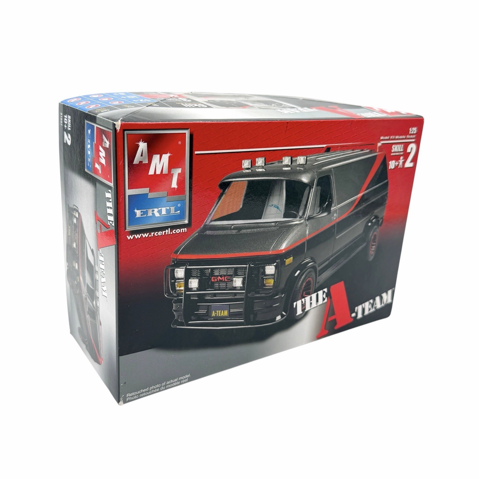 Vintage AMT Ertl The A-Team Van 1:25 Scale Model Kit New Open Box Vintage AMT Ertl The A-Team Van 1:25 Scale Model Kit New Open Box