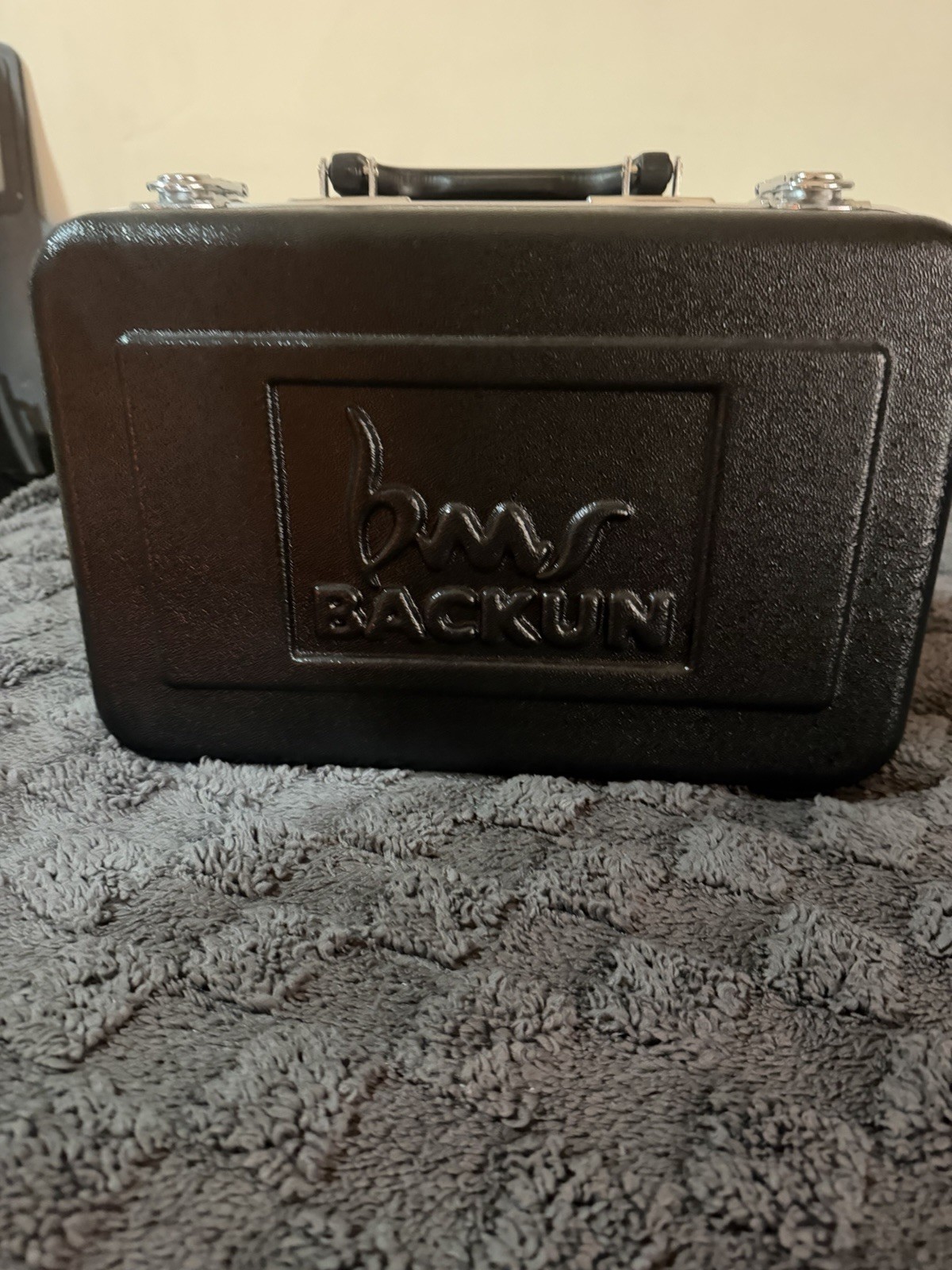 Backun Bb Alpha Clarinet Silver Keys Comes With Eb PRO Lever, Cork Grease, Reed Backun Bb Alpha Clarinet Silver Keys Comes With Eb PRO Lever, Cork Grease, Reed