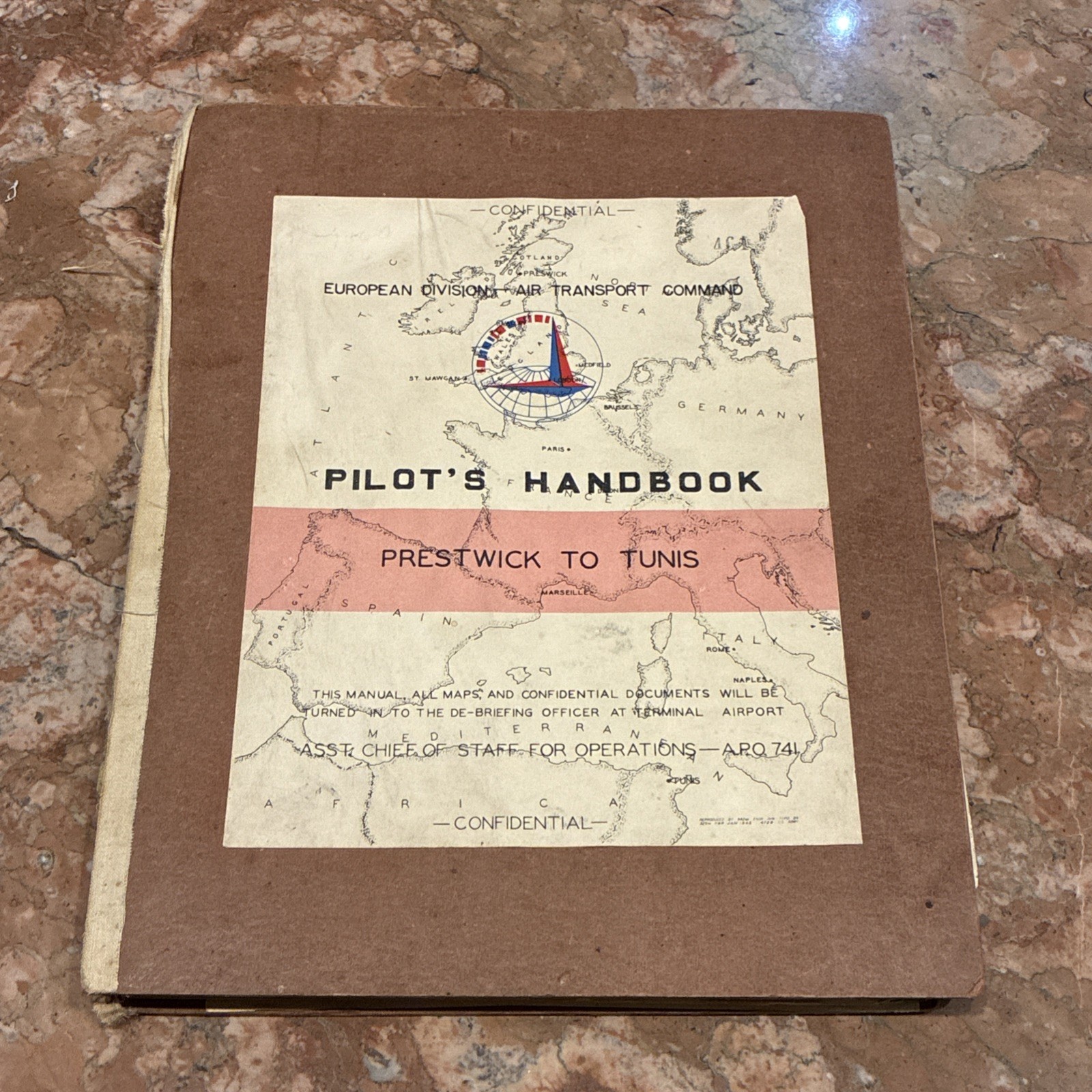 Book Pilots Handbook WW2 Maps & Confidential Documents WW2 Army Airports Vintage Book Pilots Handbook WW2 Maps & Confidential Documents WW2 Army Airports Vintage