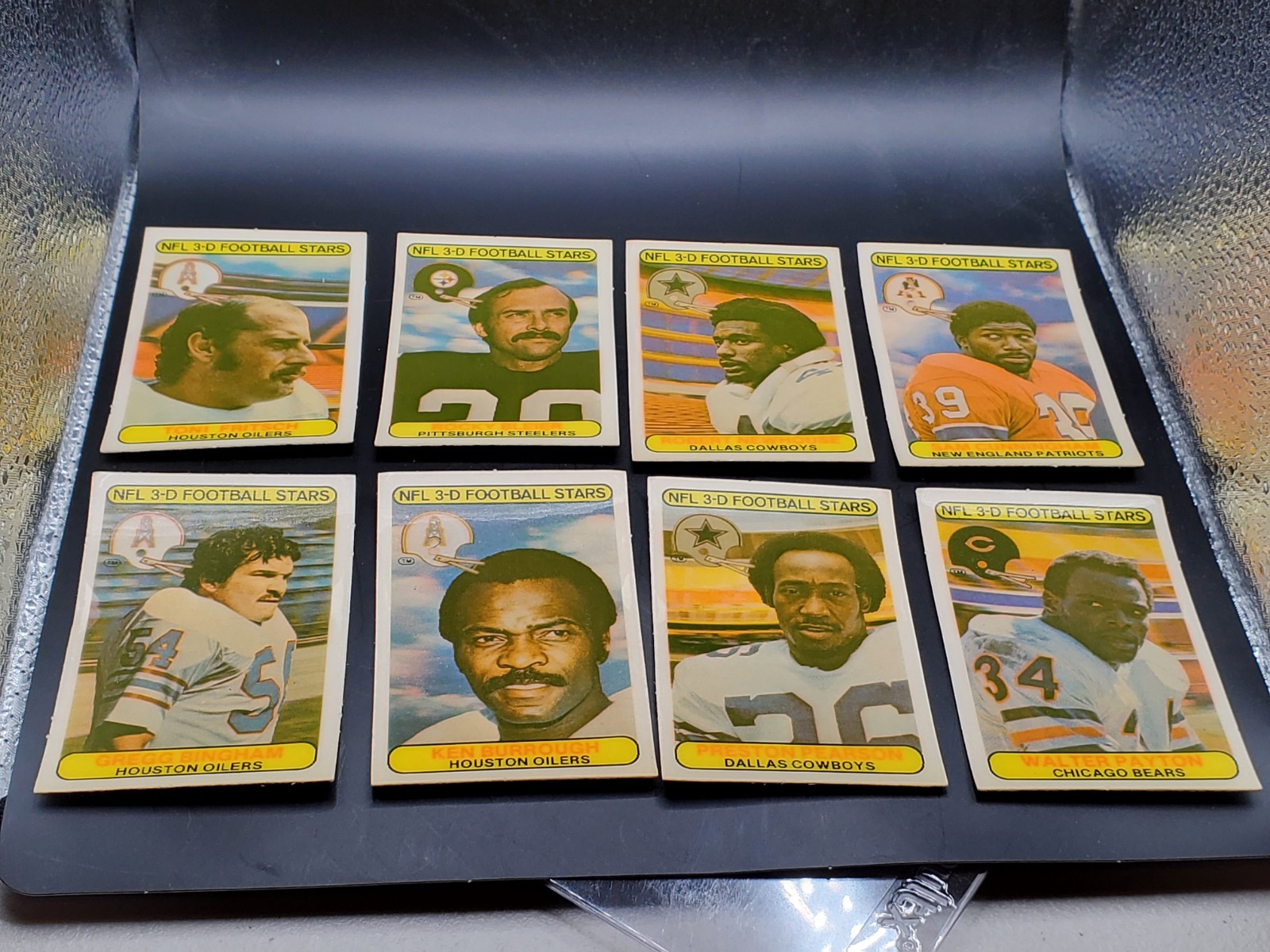 1979 Stop-N-Go Football Cards Full Set 18 Cards Rare Walter Payton/Staubach