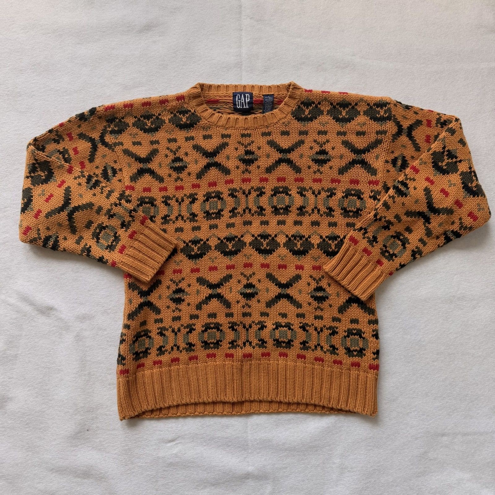 90s Old Gap Heavy Cotton Unisex Grandpa Sweater 90s Old Gap Heavy Cotton Unisex Grandpa Sweater