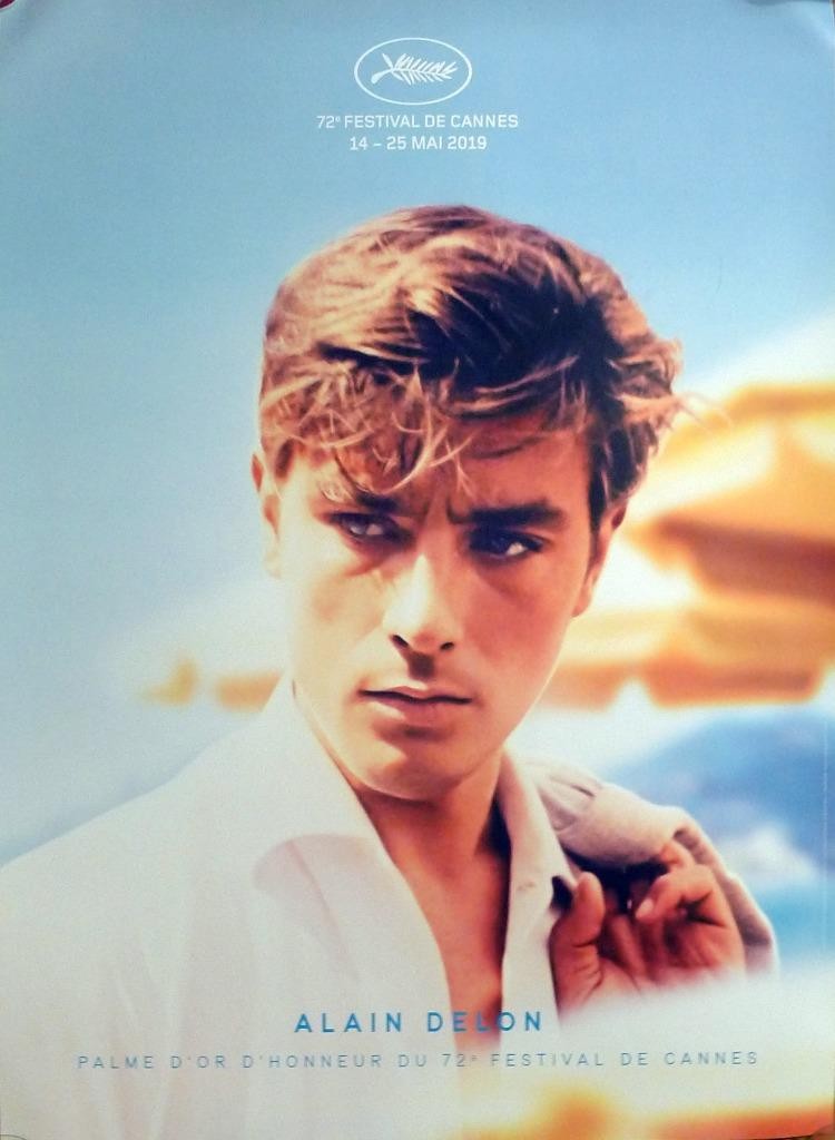 CANNES FILM FESTIVAL 2019 - DELON / PLEIN SOLEIL - ORIGINAL MEDIUM POSTER