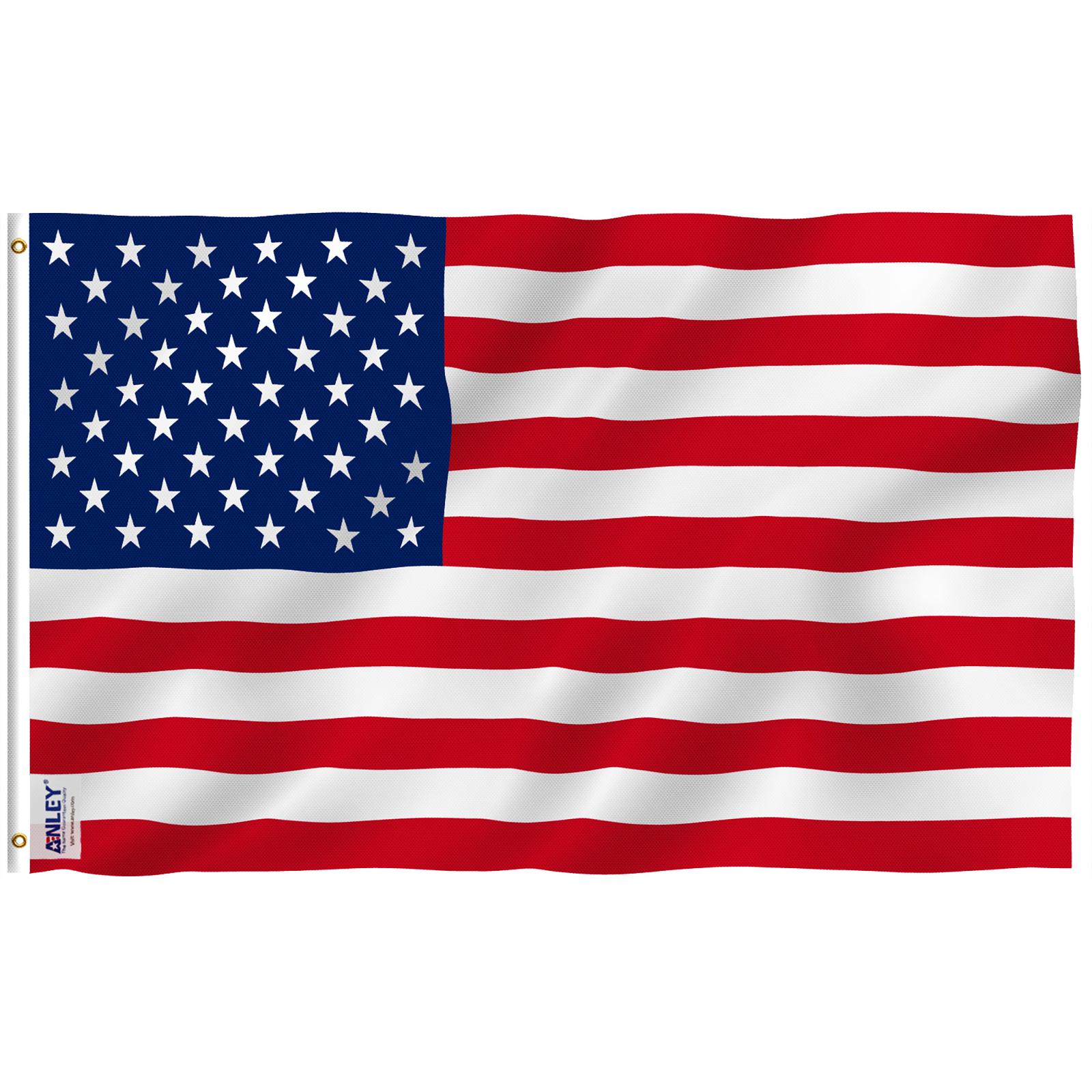 Anley Fly Breeze 3x5 Foot American Flag US Flag - USA Flags US Banner Polyester Anley Fly Breeze 3x5 Foot American Flag US Flag - USA Flags US Banner Polyester
