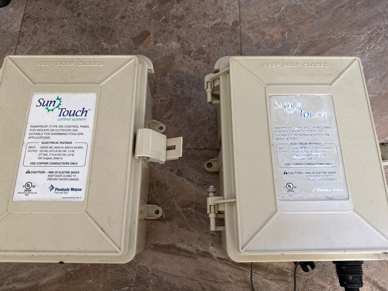 Pentair SunTouch Pool-Spa Combo Control System Outdoor/Indoor Rain Proof Pentair SunTouch Pool-Spa Combo Control System Outdoor/Indoor Rain Proof