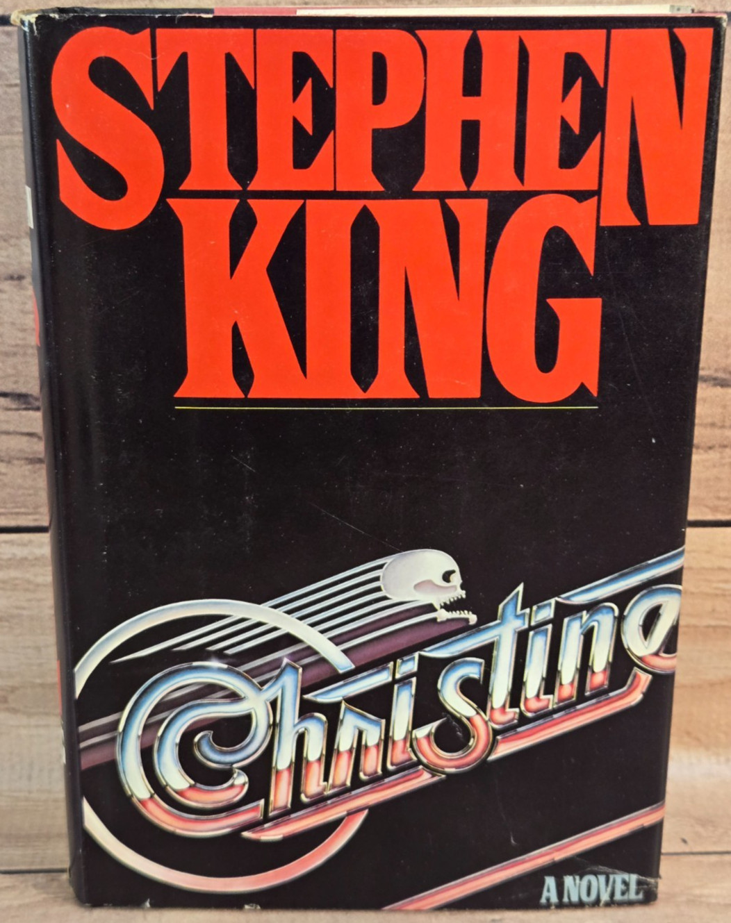 CHRISTINE Stephen King Viking Press 1983 BCE Hardcover HC DJ NICE Copy