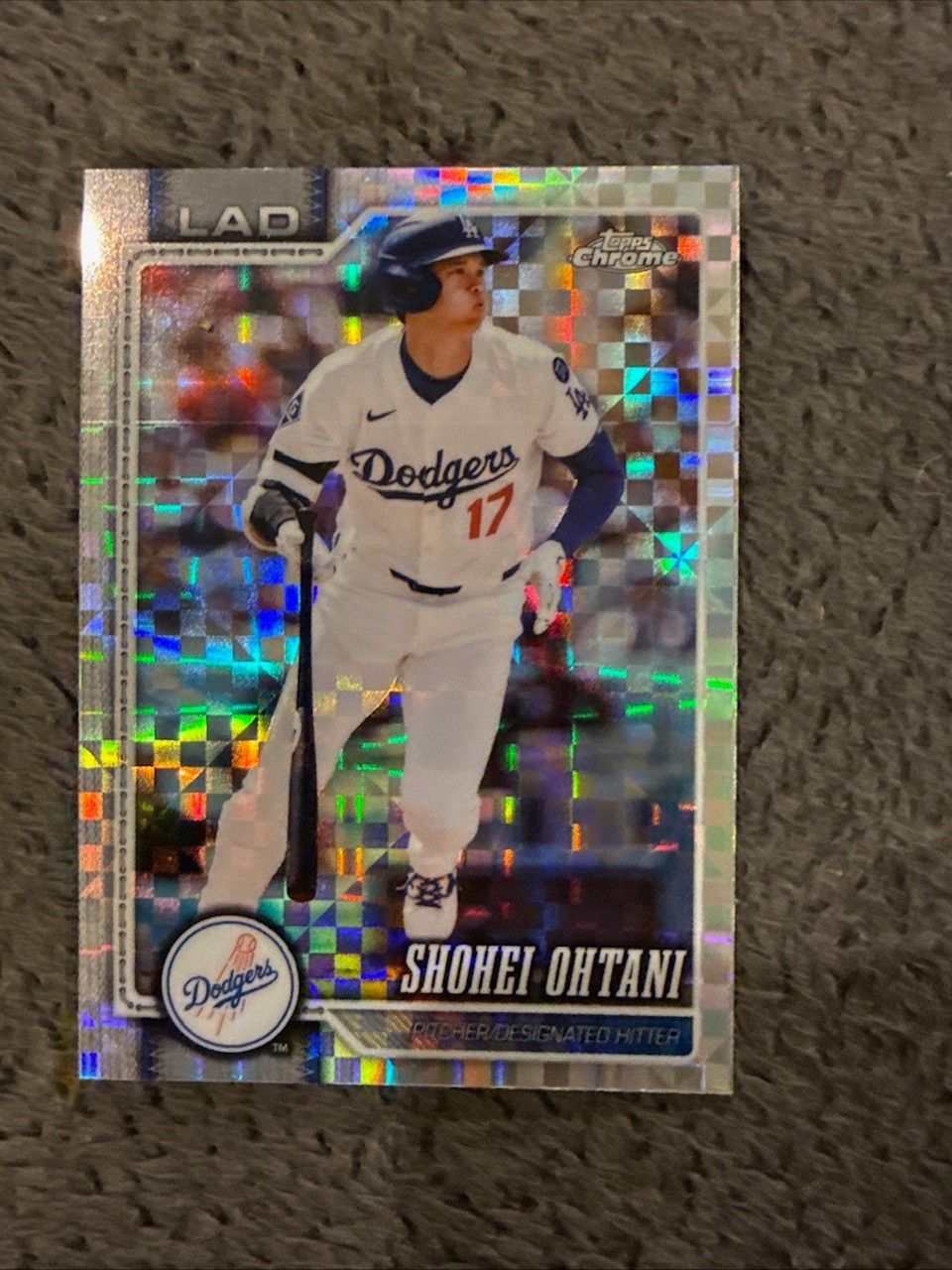 2026 Topps Chrome - Shohei Ohtani #1 X-Fractor 2026 Topps Chrome - Shohei Ohtani #1 X-Fractor