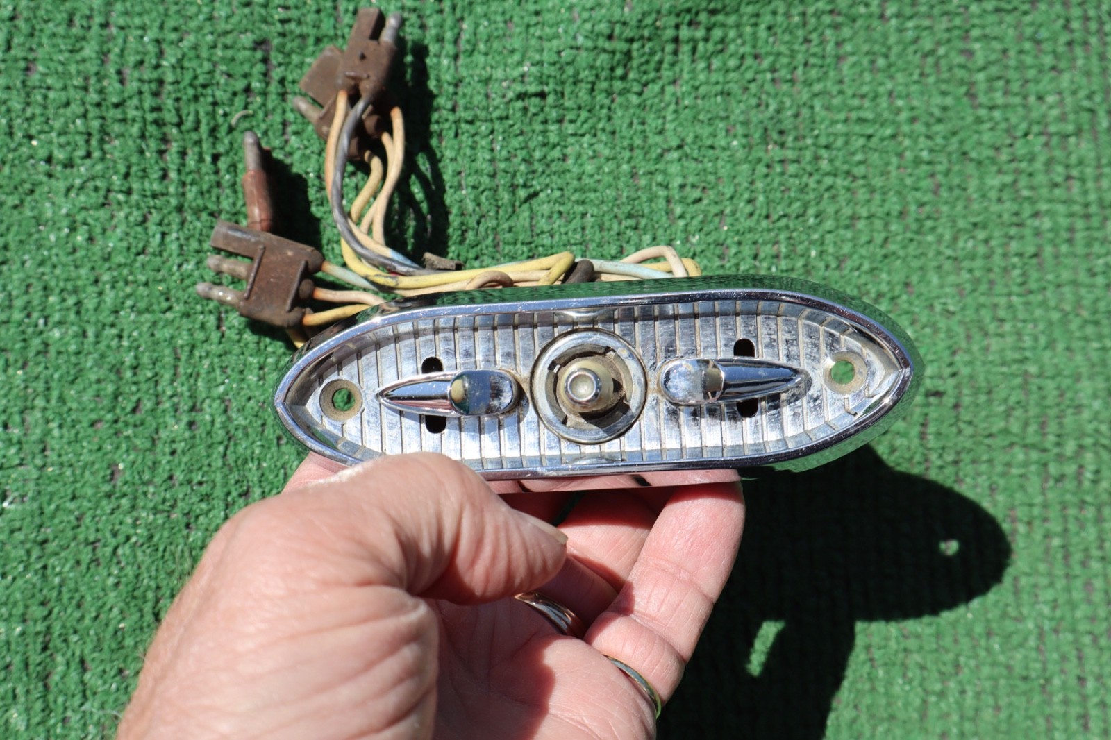 1958 1959 LIncoln Continental very nice power seat switch with wiring 58 59 1958 1959 LIncoln Continental very nice power seat switch with wiring 58 59