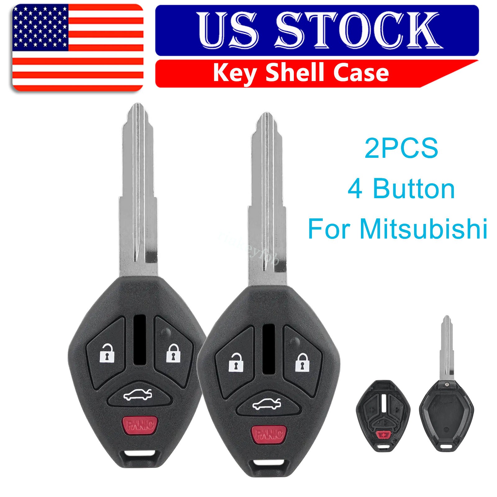 2 For 2009 2010 2011 2012 2013 2014 2015 Mitsubishi Lancer Remote Key Fob Shell 2 For 2009 2010 2011 2012 2013 2014 2015 Mitsubishi Lancer Remote Key Fob Shell