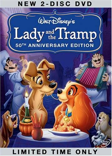 Lady and the Tramp (Two-Disc 50th Anniversary Platinum Edition) - DVD - GOOD Lady and the Tramp (Two-Disc 50th Anniversary Platinum Edition) - DVD - GOOD