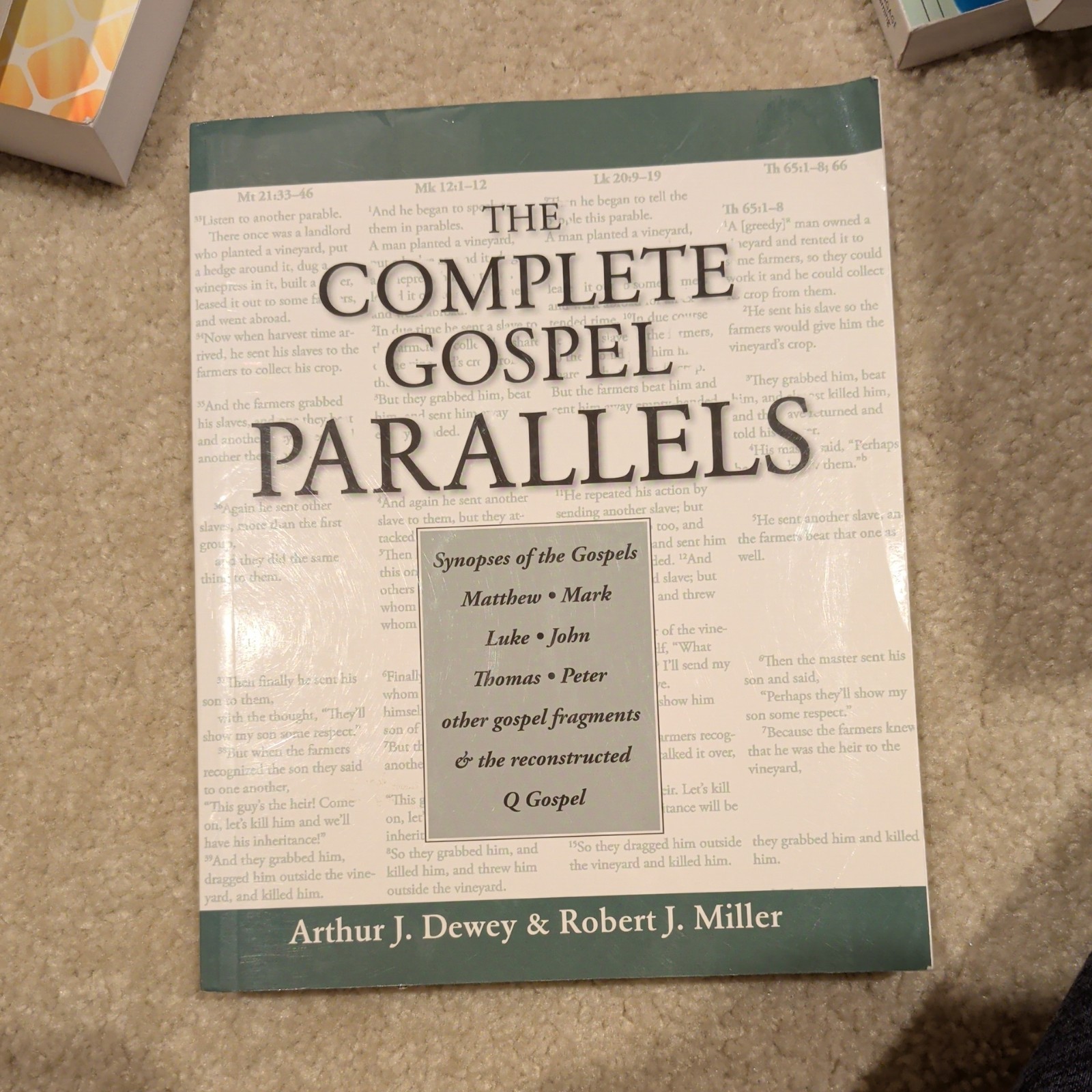 The Complete Gospel Parallels Hardcover Arthur J., Miller, Robert