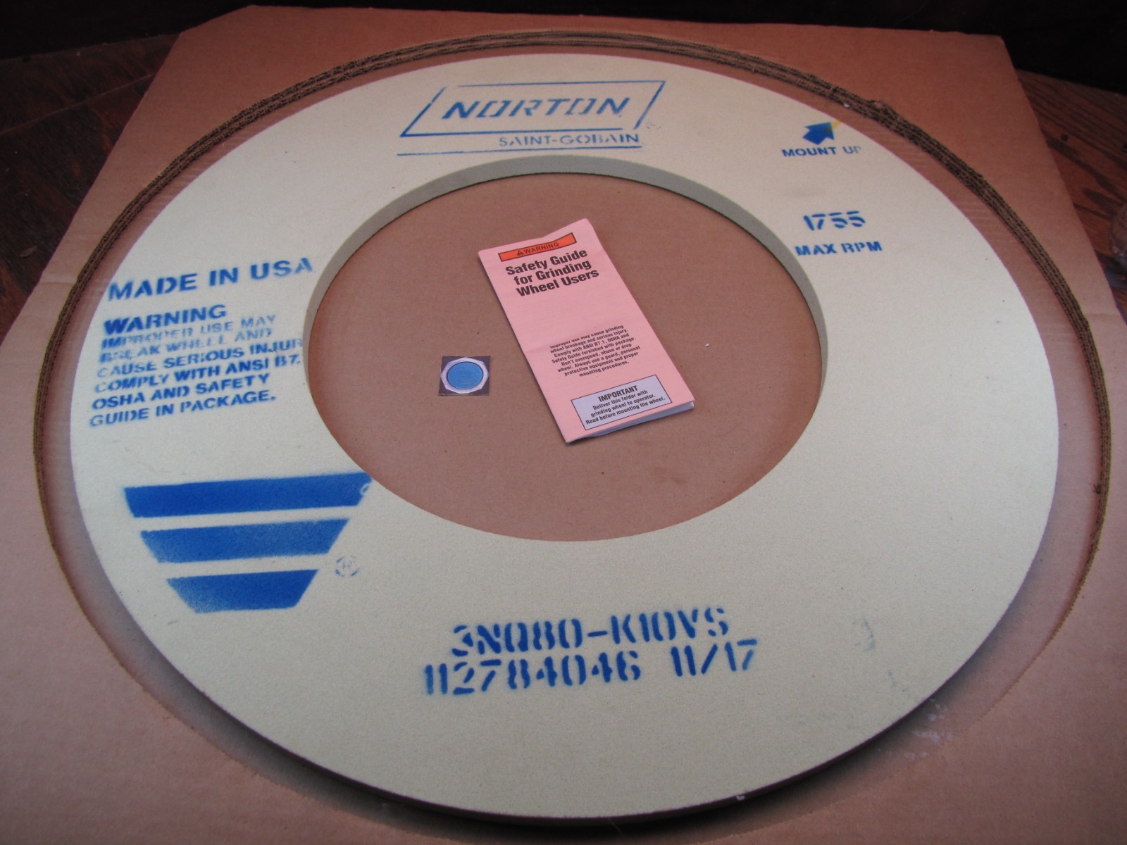 Norton Quantum Grinding Wheel 18-1/2\