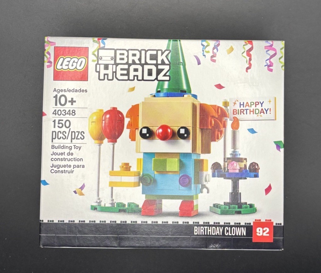 LEGO Iconic: Birthday Clown (40348) FACTORY SEALED